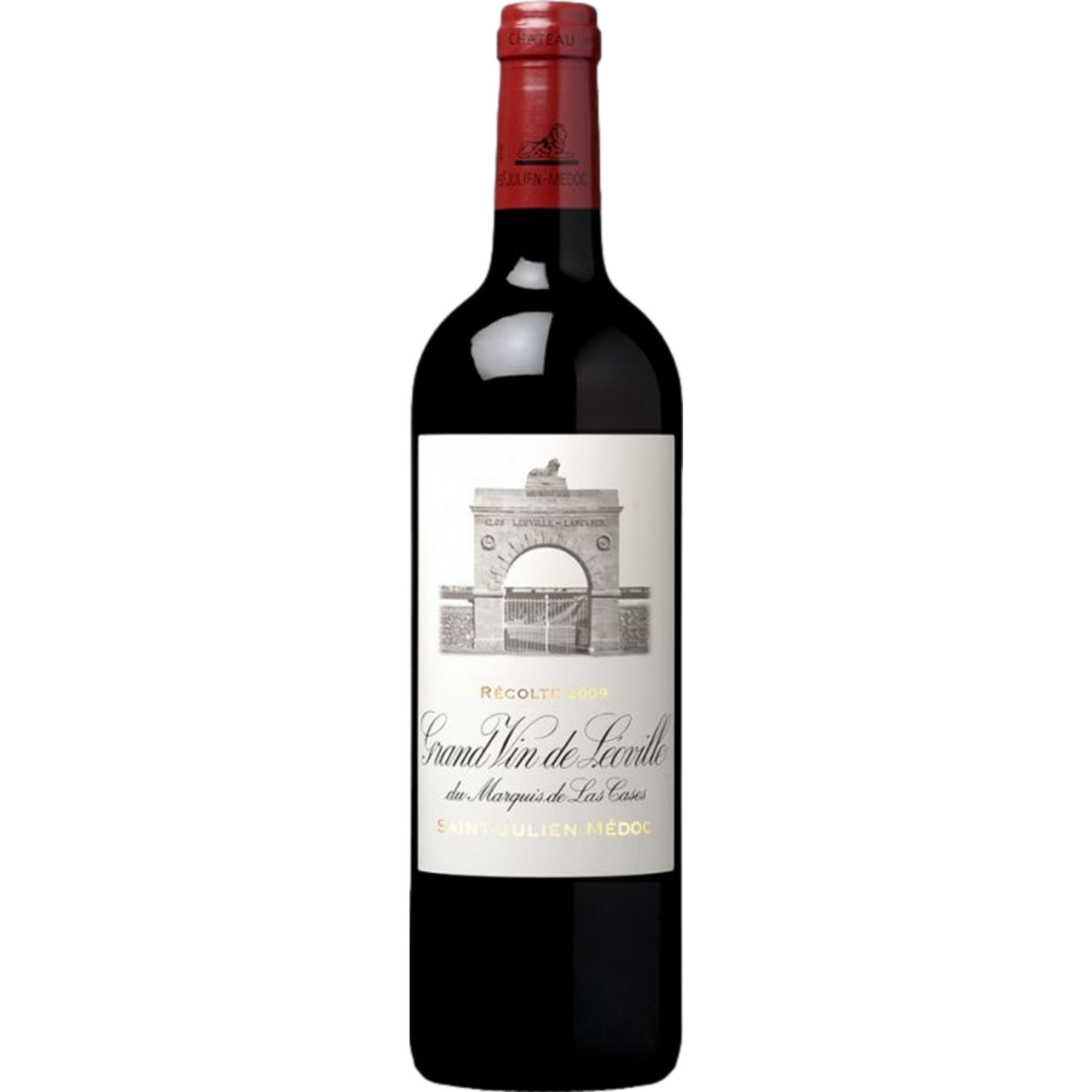 Château Léoville Las Cases Deuxième Grand Cru Clas, Saint-Julien AOP, Bordeaux, 2009, Rotwein