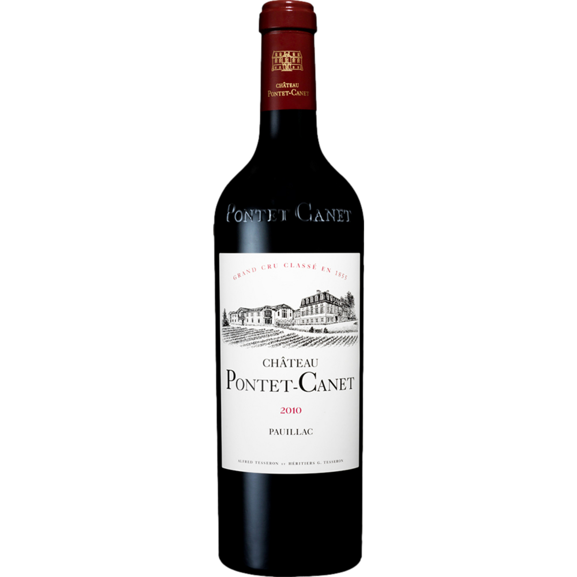 Château Pontet-Canet 5eme Grand Cru Classé, Pauillac AOP, Bordeaux, 2010, Rotwein