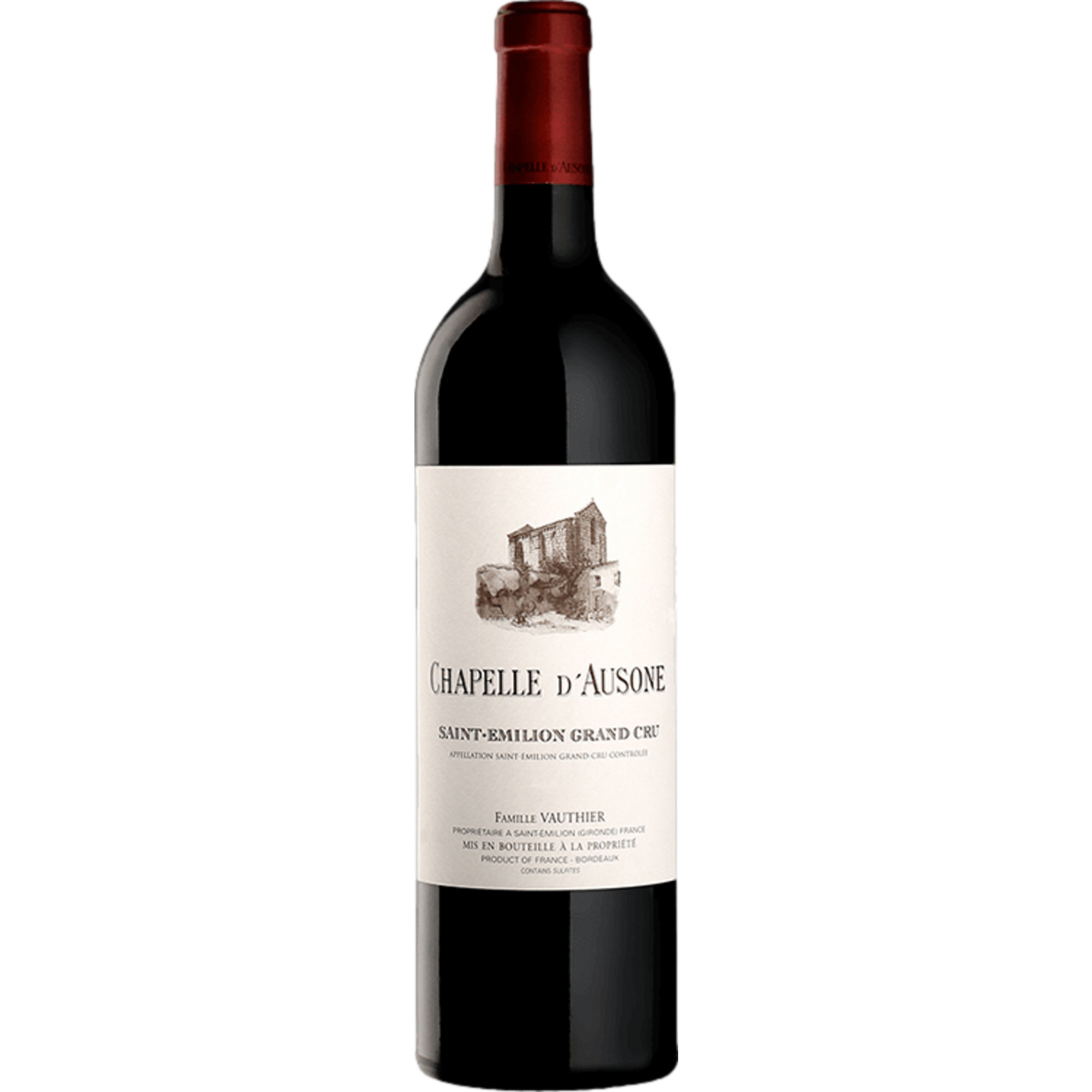 Chapelle d'Ausone Grand Cru, Saint-Emilion Grand Cru AOP, Bordeaux, 2016, Rotwein
