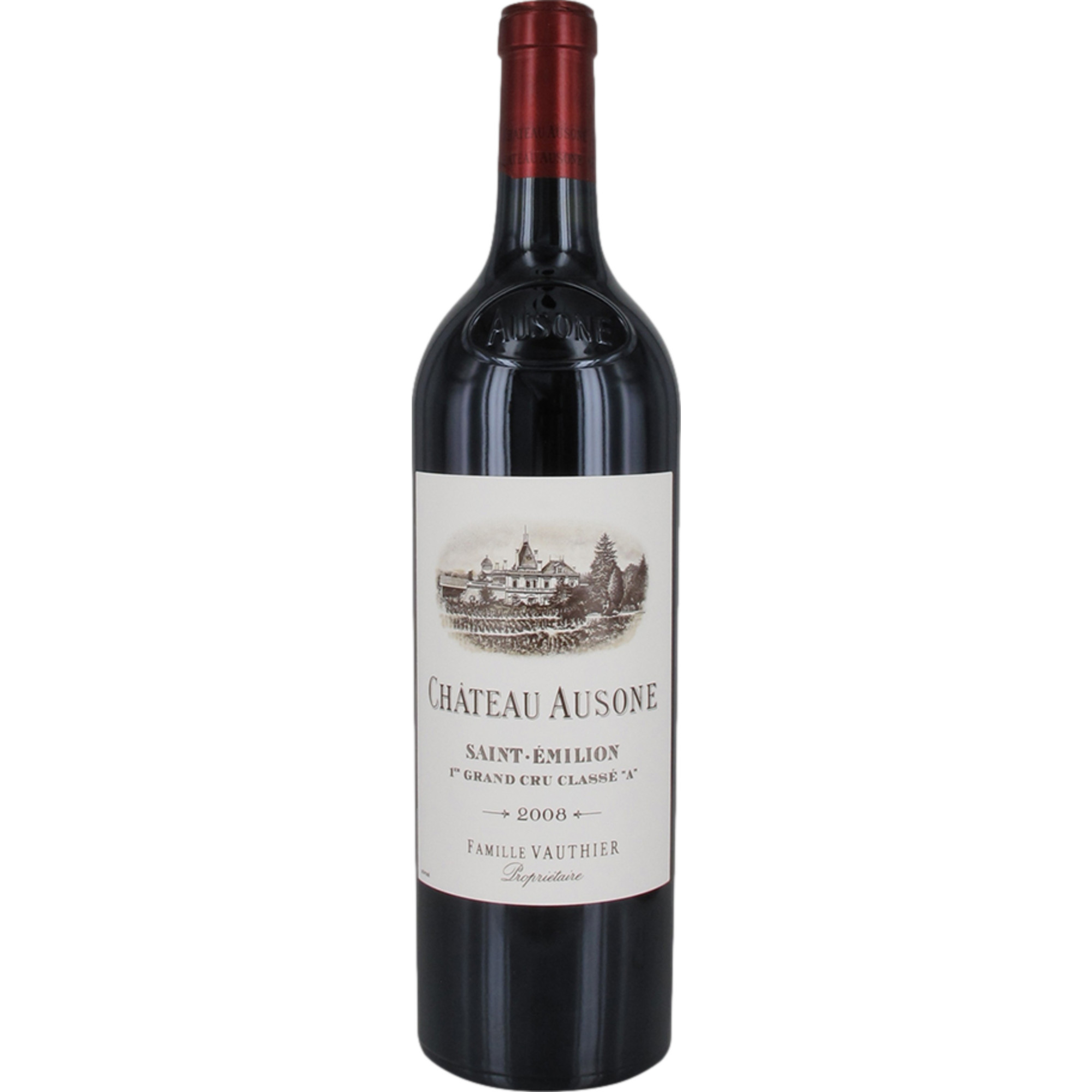 Château Auso Premier Grand Cru Classé, Saint-Emilion Grand Cru AOP, Bordeaux, 2008, Rotwein
