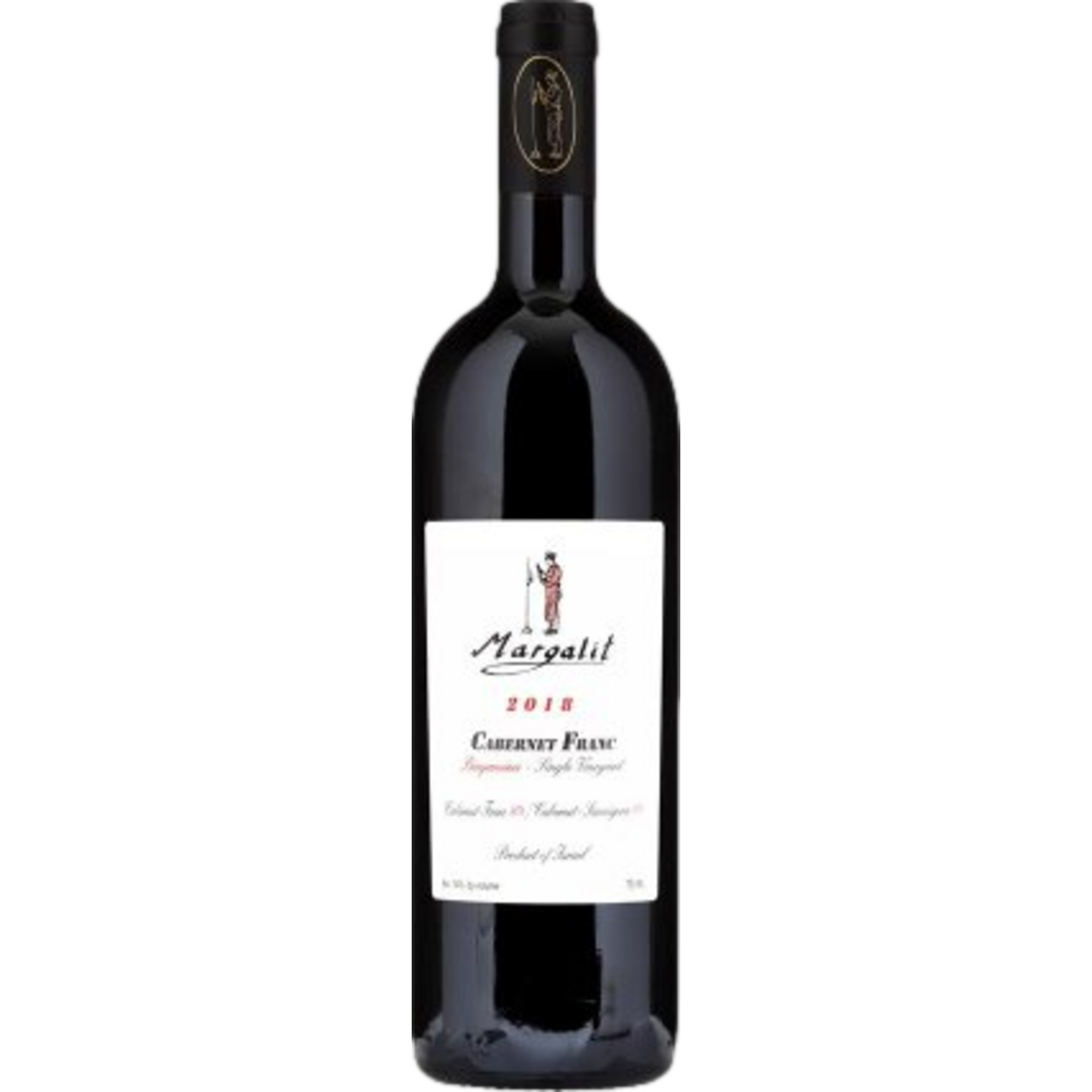 Margalit Cabernet Franc, Galilee, Galilee, 2018, Rotwein
