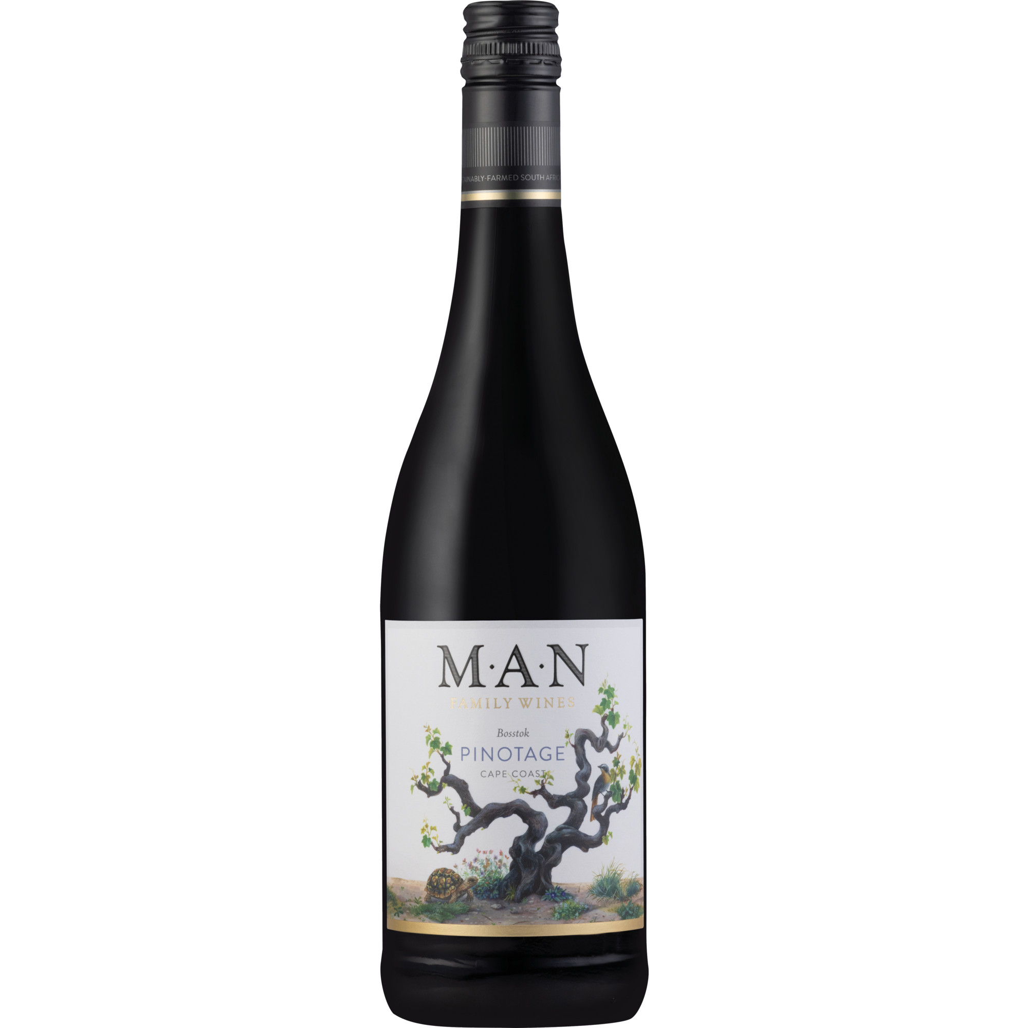 Bosstok Pinotage, Coastal Region, Western Cape, 2024, Rotwein