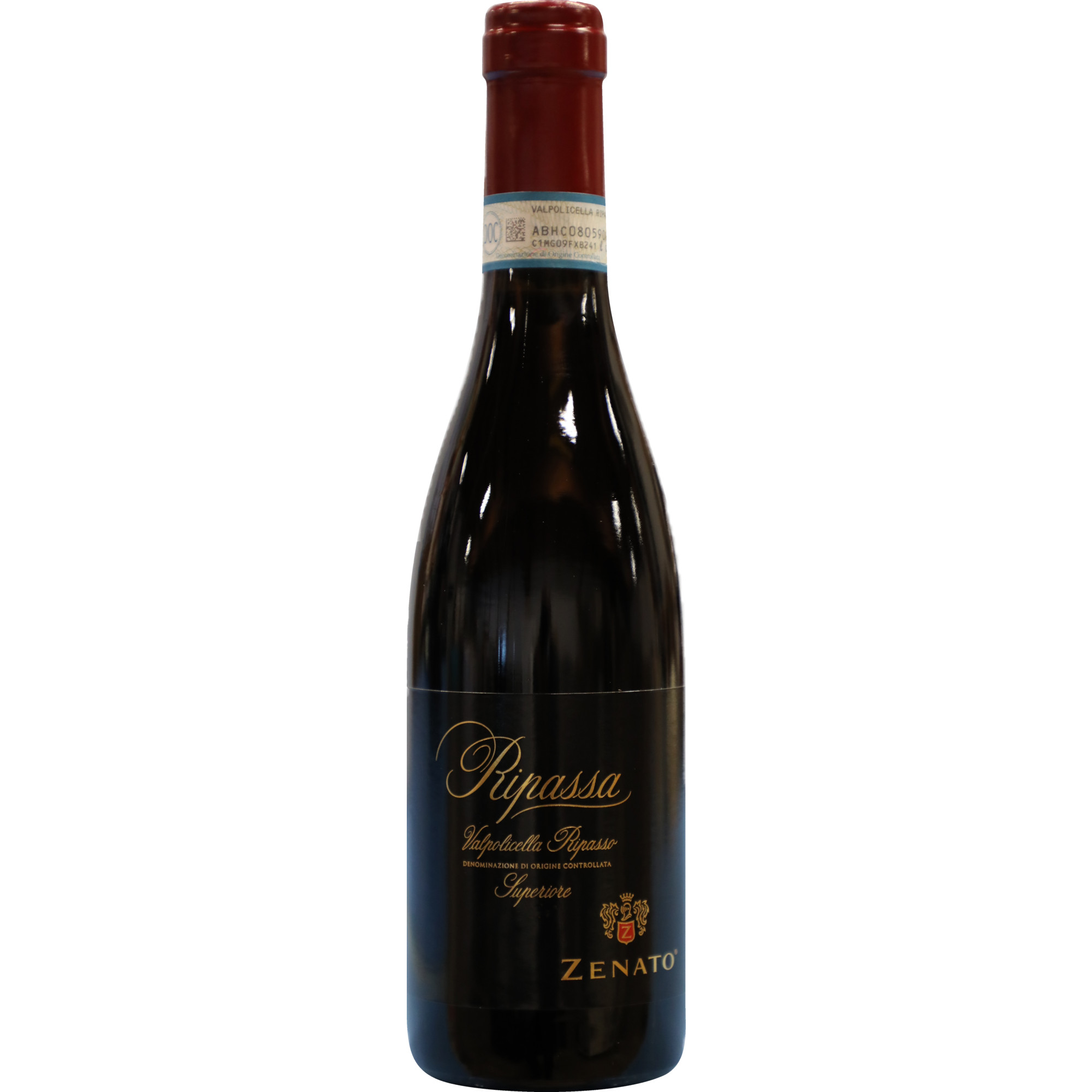 Zenato Ripassa, Valpolicella Ripasso DOC Superiore, 0,375 L, Venetien, 2021, Rotwein