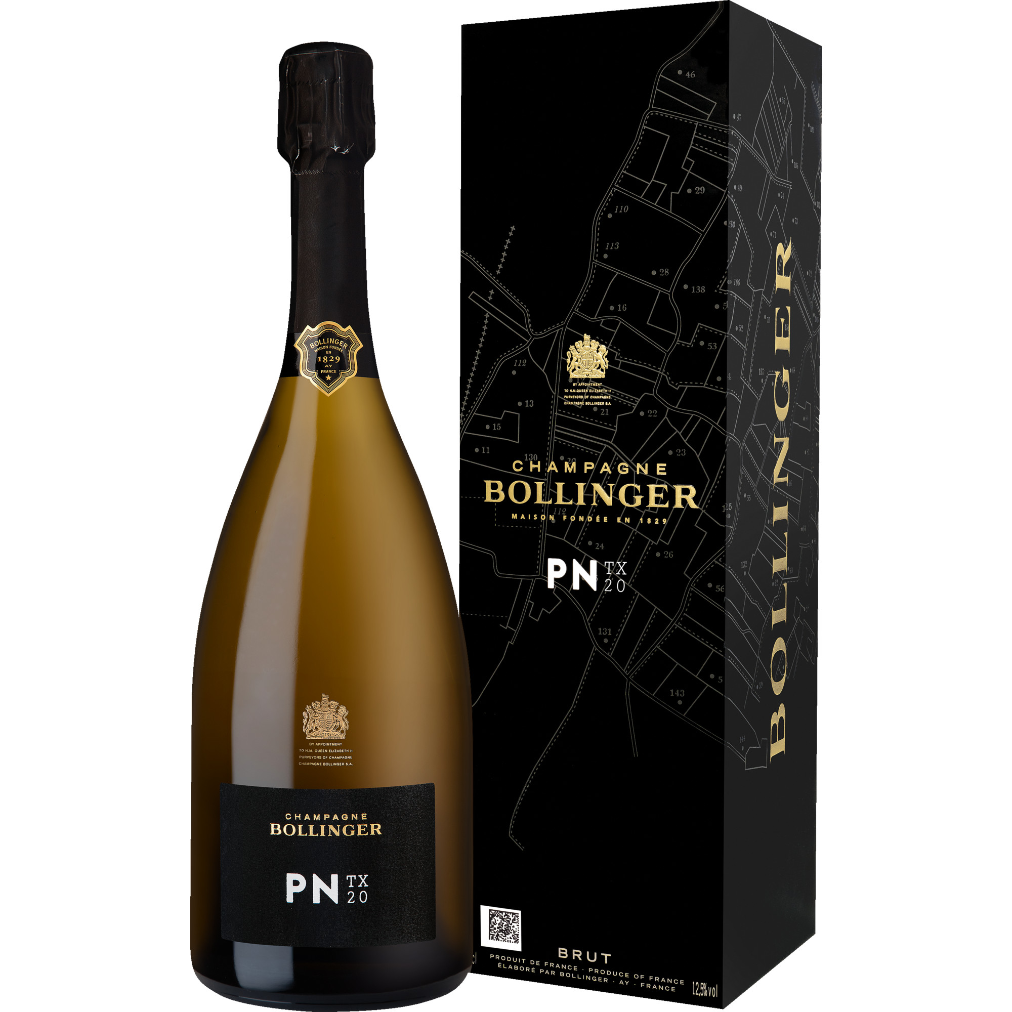 Image of Bollinger PNTX 20, Brut, Blanc de Noirs,Champagne AC,Geschenketui, Champagne, Schaumwein