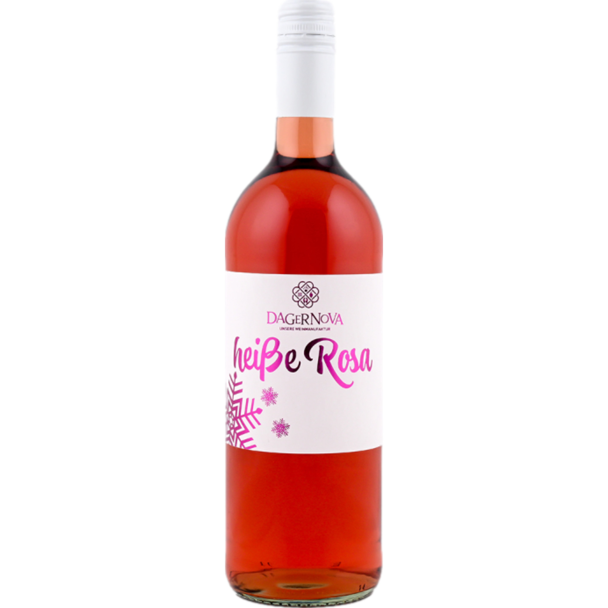 Dagernova "Die heiße Rosa" Glühwein, Aromatisiertes weinhaltiges Getränk, 1 L, Ahr, Roséwein