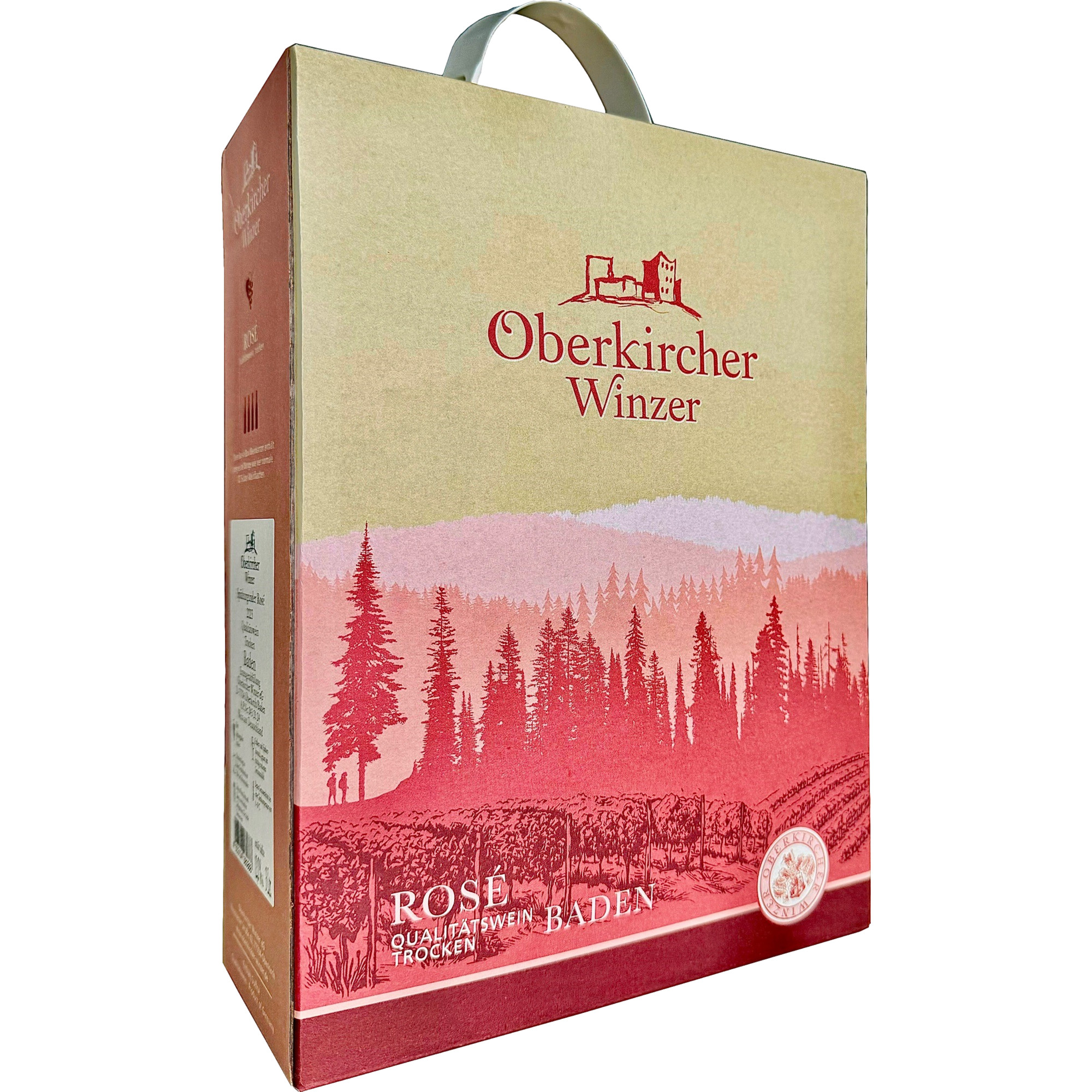 Oberkircher Spätburgunder Rosé, Trocken, Baden, Bag in Box 3,0 L, Baden, 2024, Roséwein