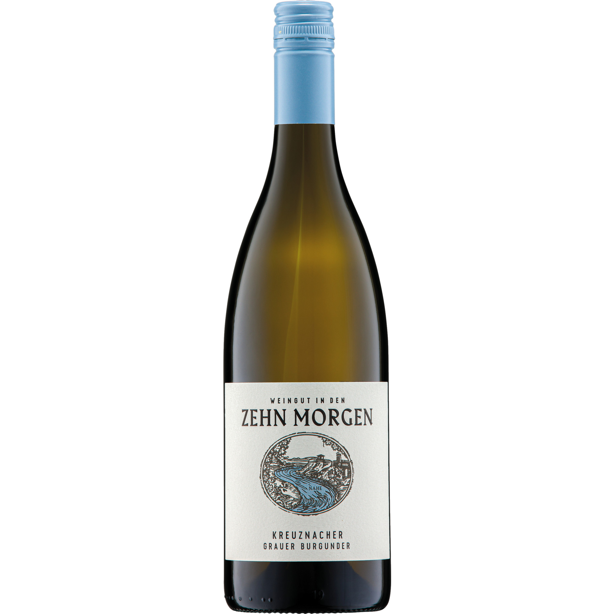 Image of Zehn Morgen Kreuznacher Grauburgunder, Trocken, Nahe, Nahe, 2024, Weißwein