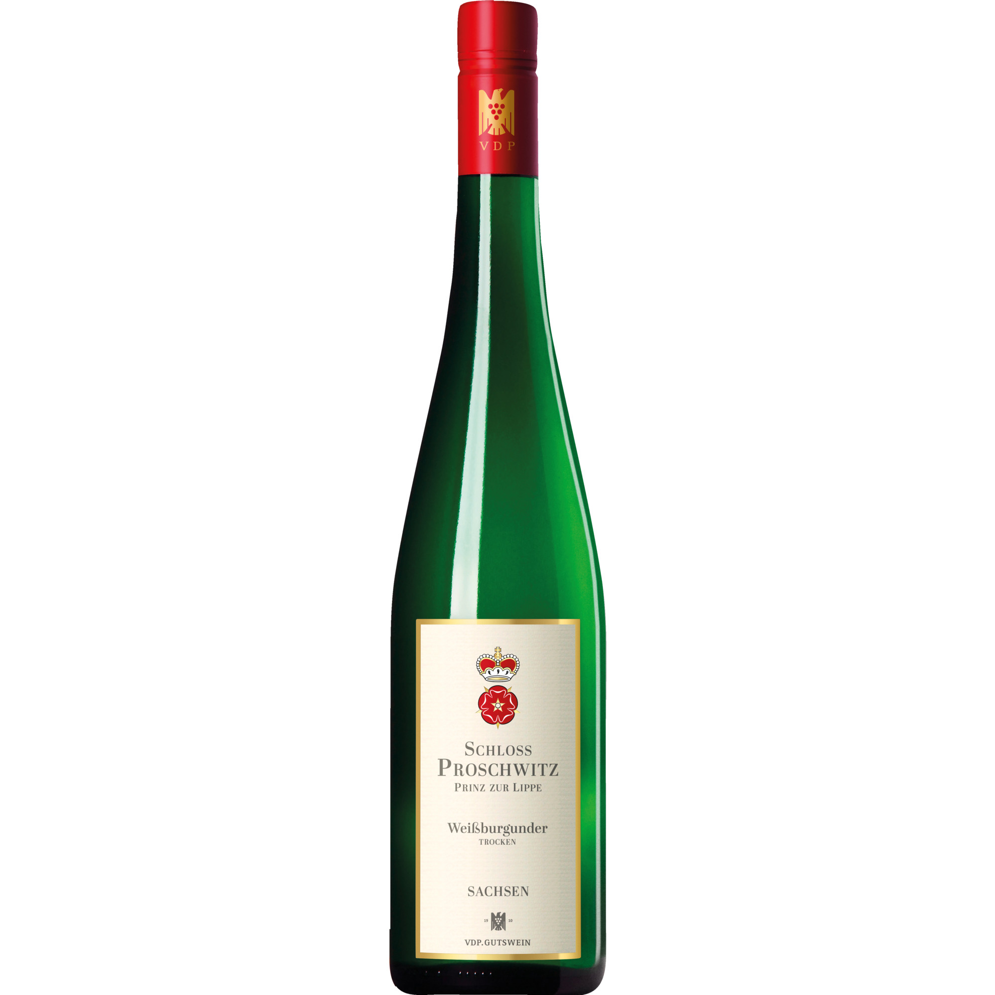Schloß Proschwitz Prinz zur Lippe Weissburgunder, Trocken, Sachsen, Sachsen, 2023, Weißwein