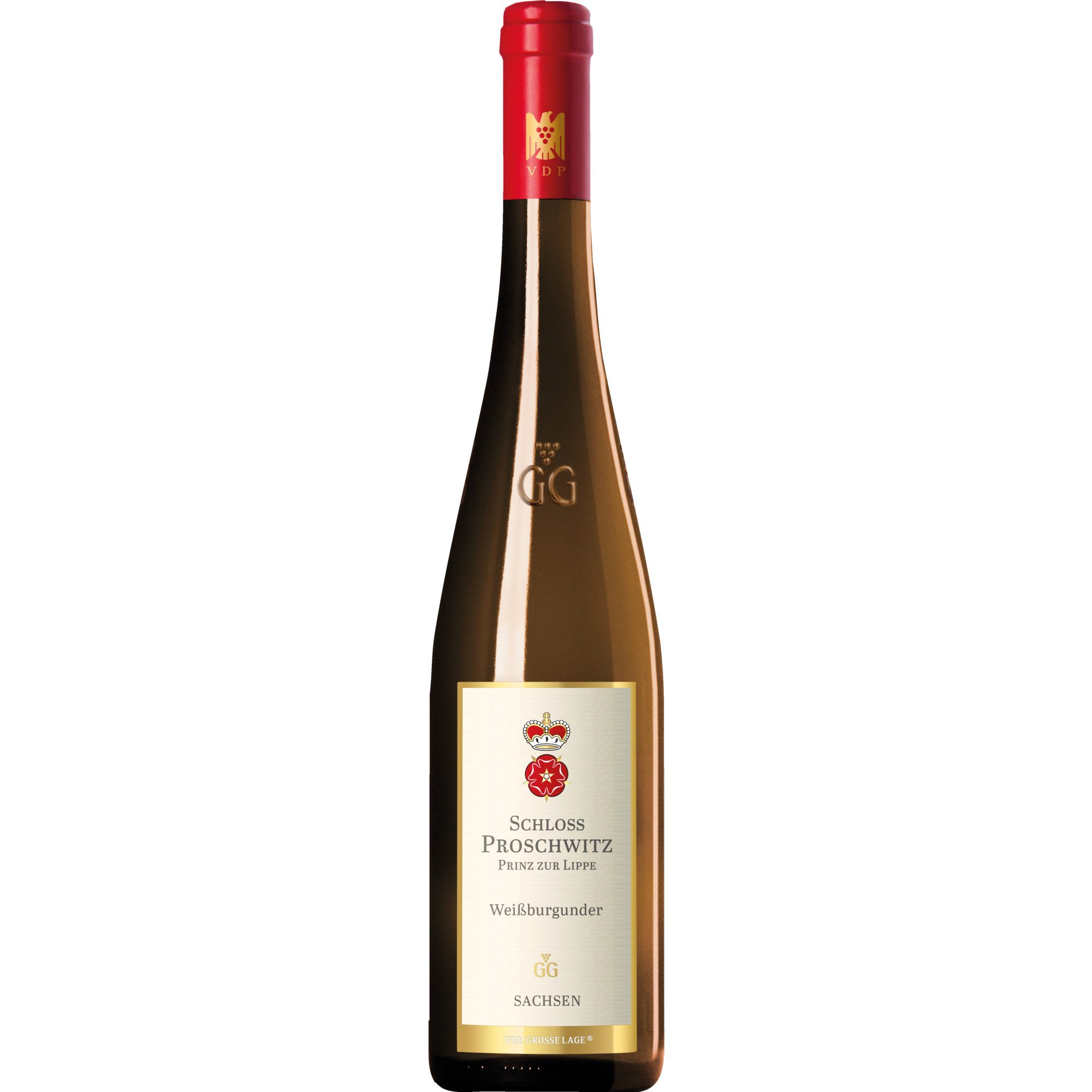 Schloß Proschwitz Prinz zur Lippe Weissburgunder, Trocken, Sachsen, Große Lage, Sachsen, 2022, Weißwein