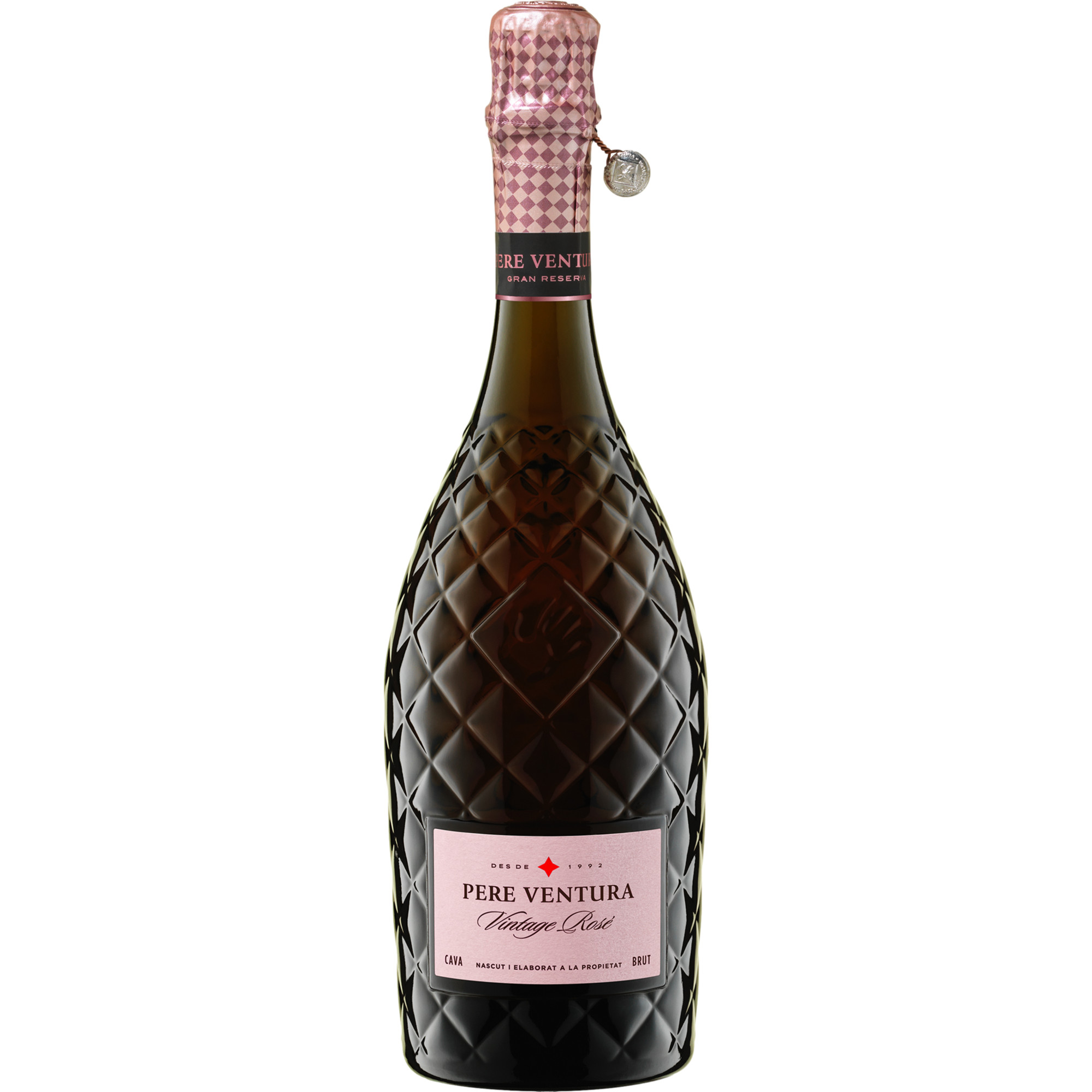 Pere Ventura Vintage Rosé Gran Reserva, Cava DOP, Katalonien, 2021, Schaumwein - Sekt & Crémant