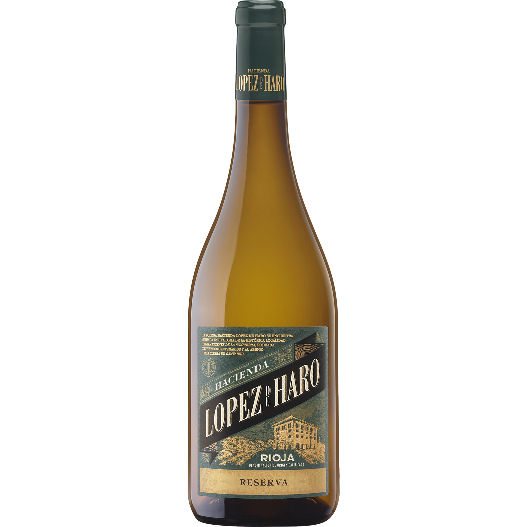 Hazienda Lopez de Haro Blanco Reserva, Rioja Alta DOCa, Rioja, 2018, Weißwein