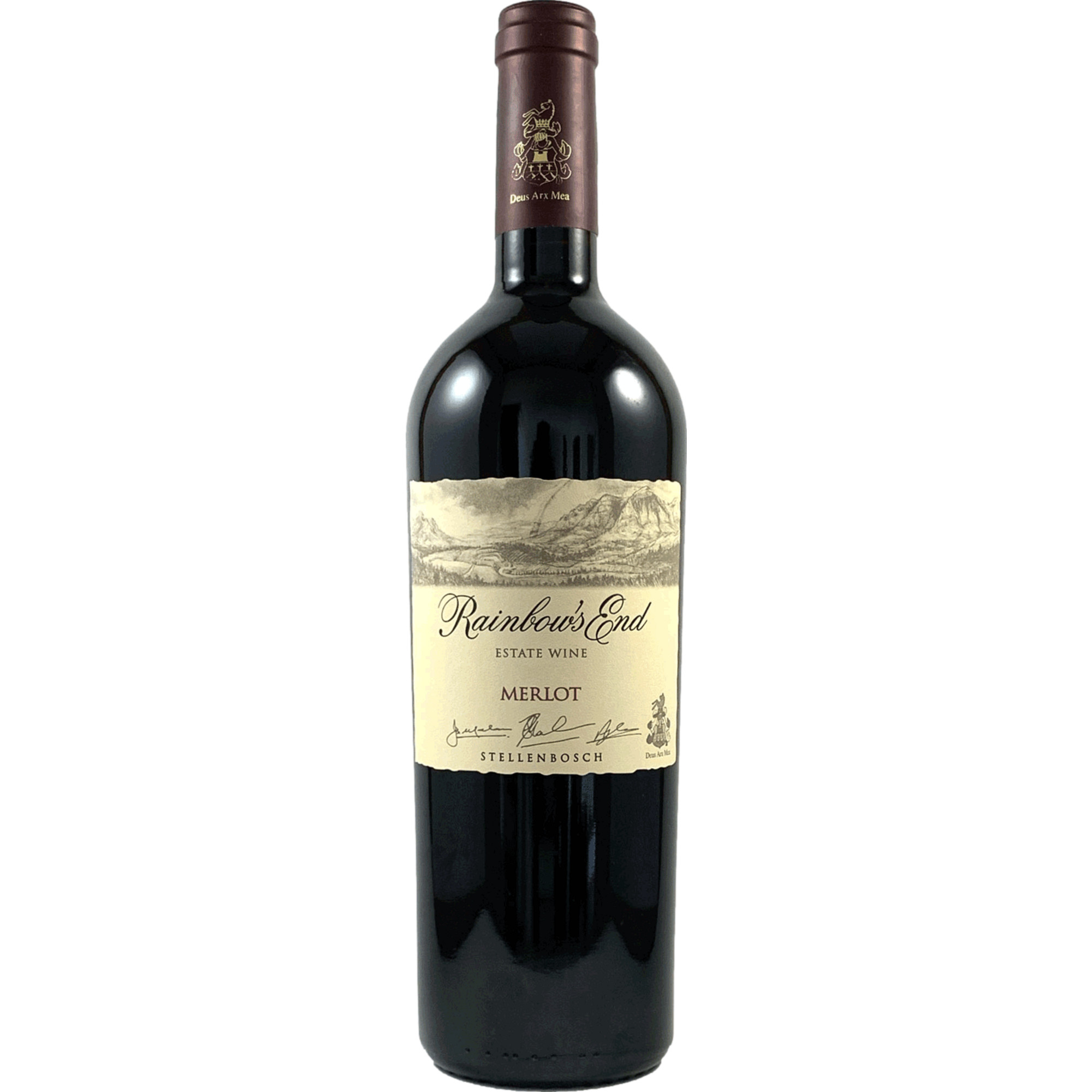 Rainbow´s End Merlot, WO Stellenbosch, Western Cape, Rotwein