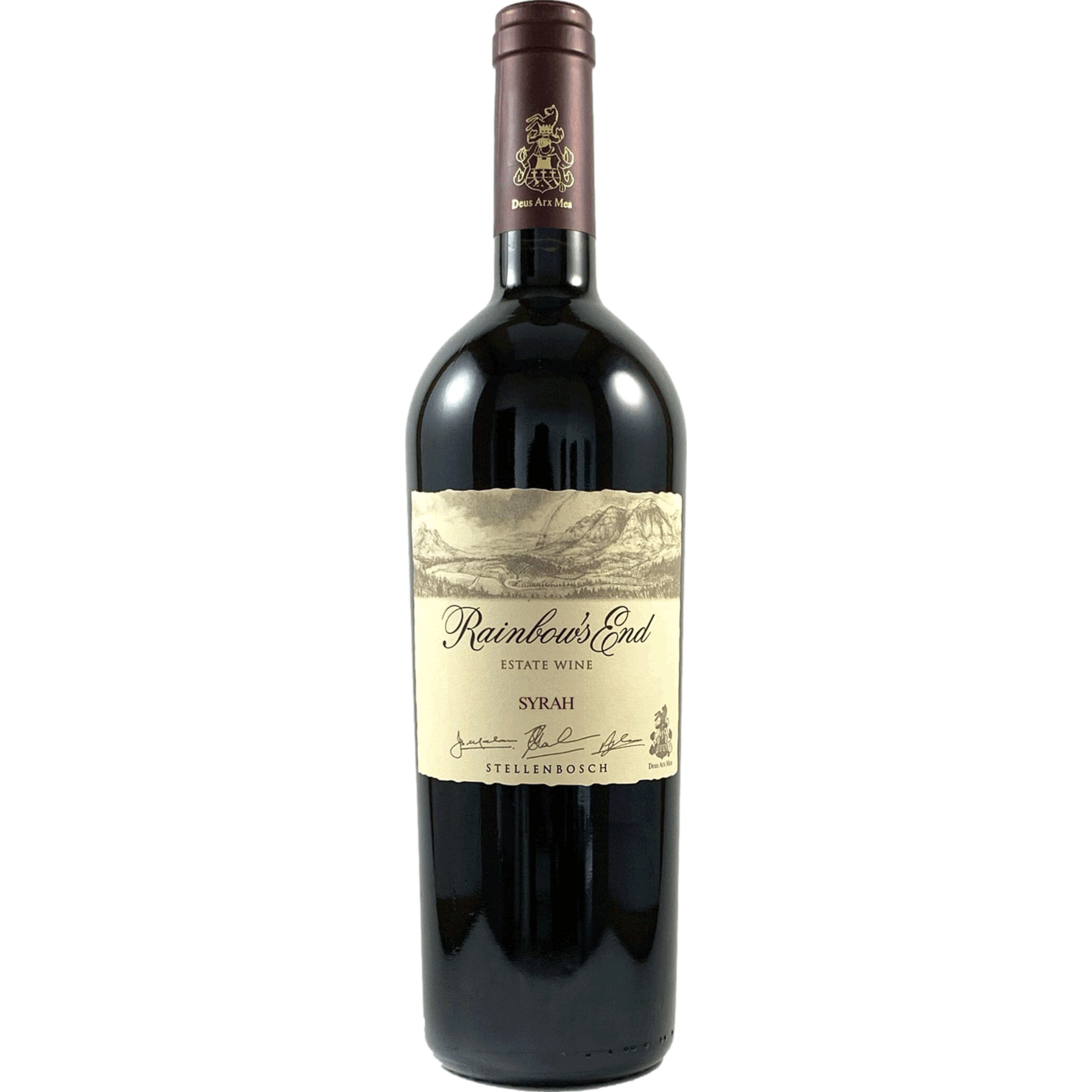 Rainbow´s End Syrah, WO Stellenbosch, Western Cape, Rotwein