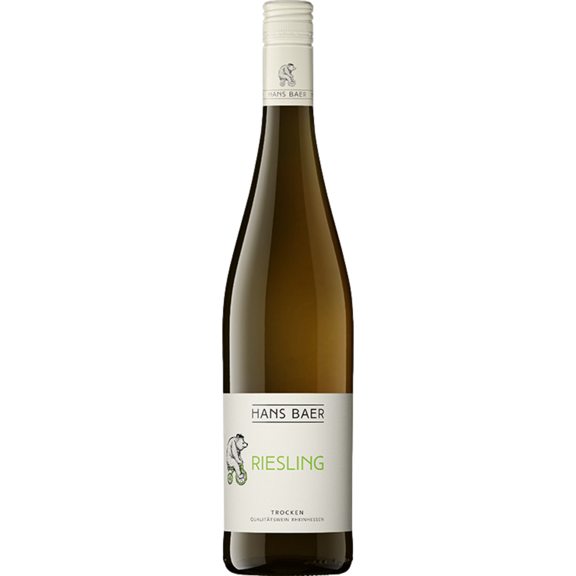 Hans Baer Riesling, Trocken, Rheinhessen, Rheinhessen, 2024, Weißwein