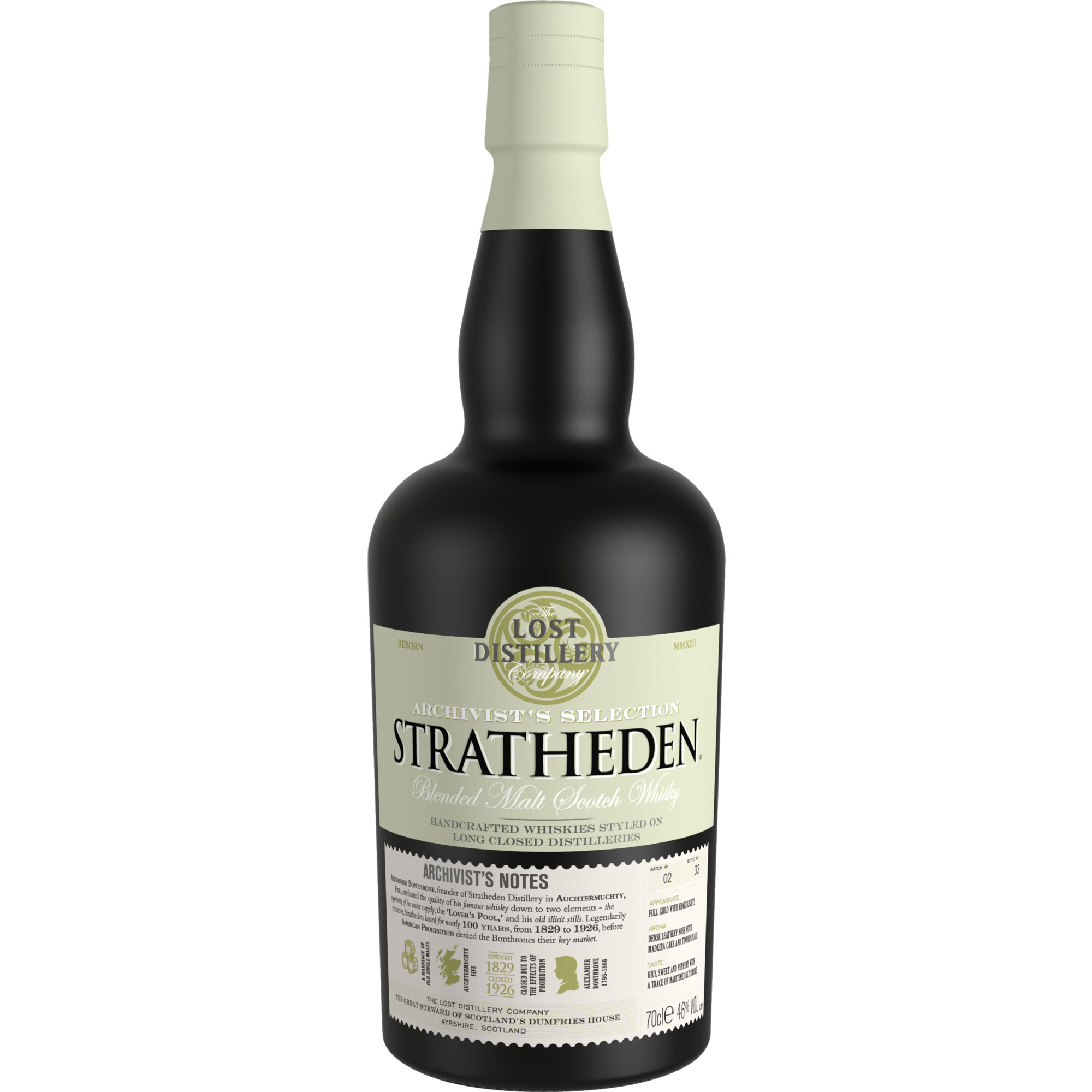 Image of Archivist Selection Stratheden, Blended Malt Scotch Whisky 0,7L, 46% Vol, Schottland, Spirituosen