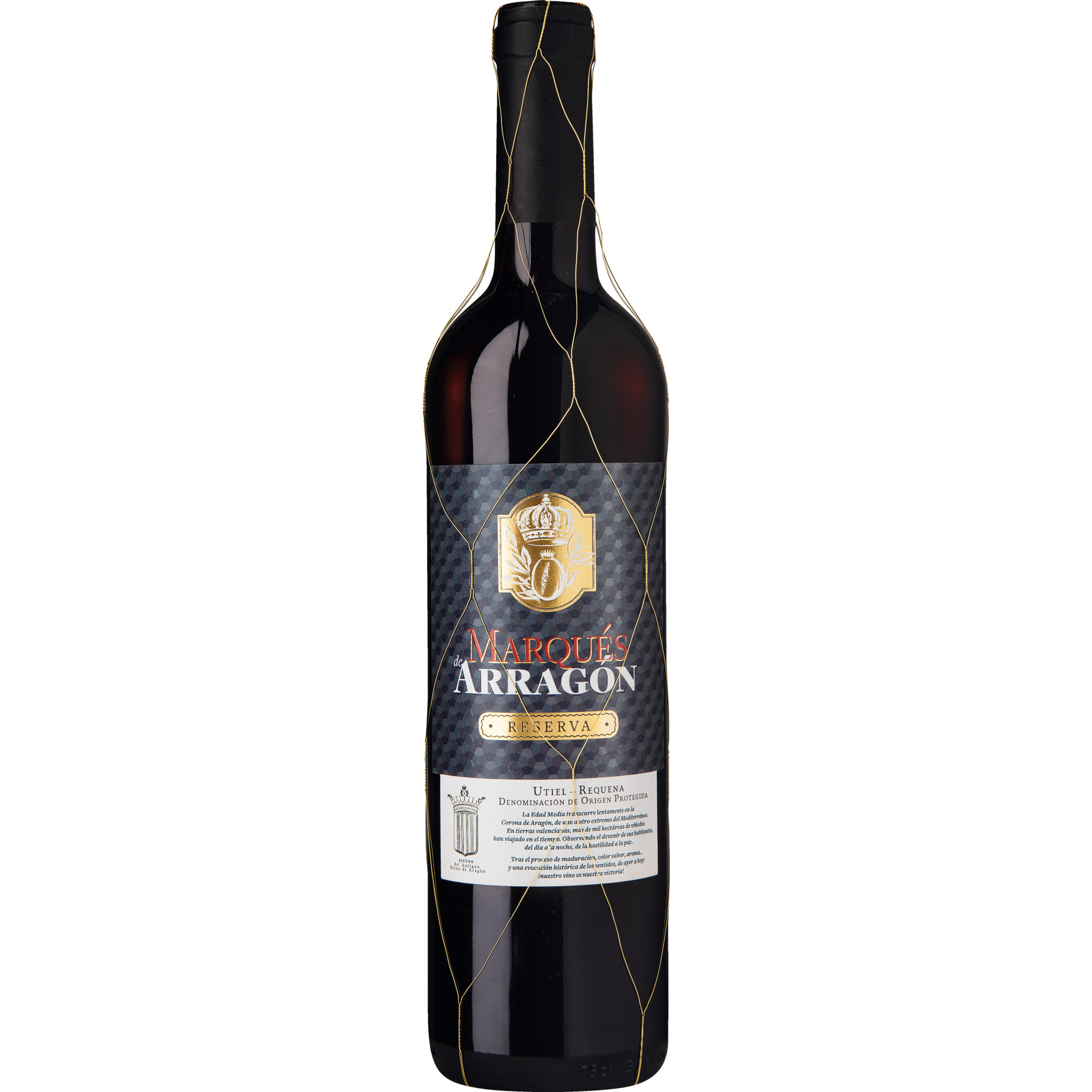 Marqués de Arragón Reserva, Utiel-Requena DOP, Utiel-Requena D.O., 2020, Rotwein