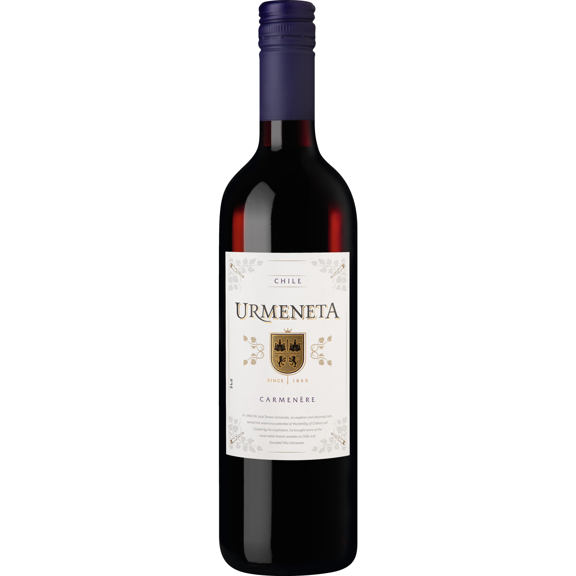 Urmeneta Carmenère, Valle Central, Valle Central, 2025, Rotwein