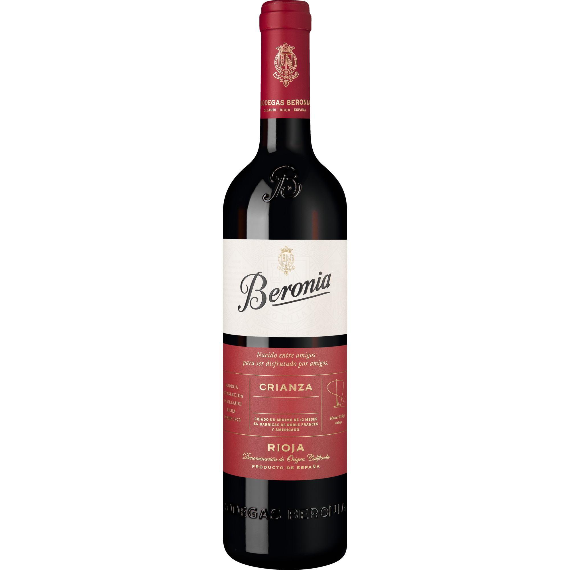 Beronia Rioja Crianza, Rioja DOCa, Rioja, 2022, Rotwein