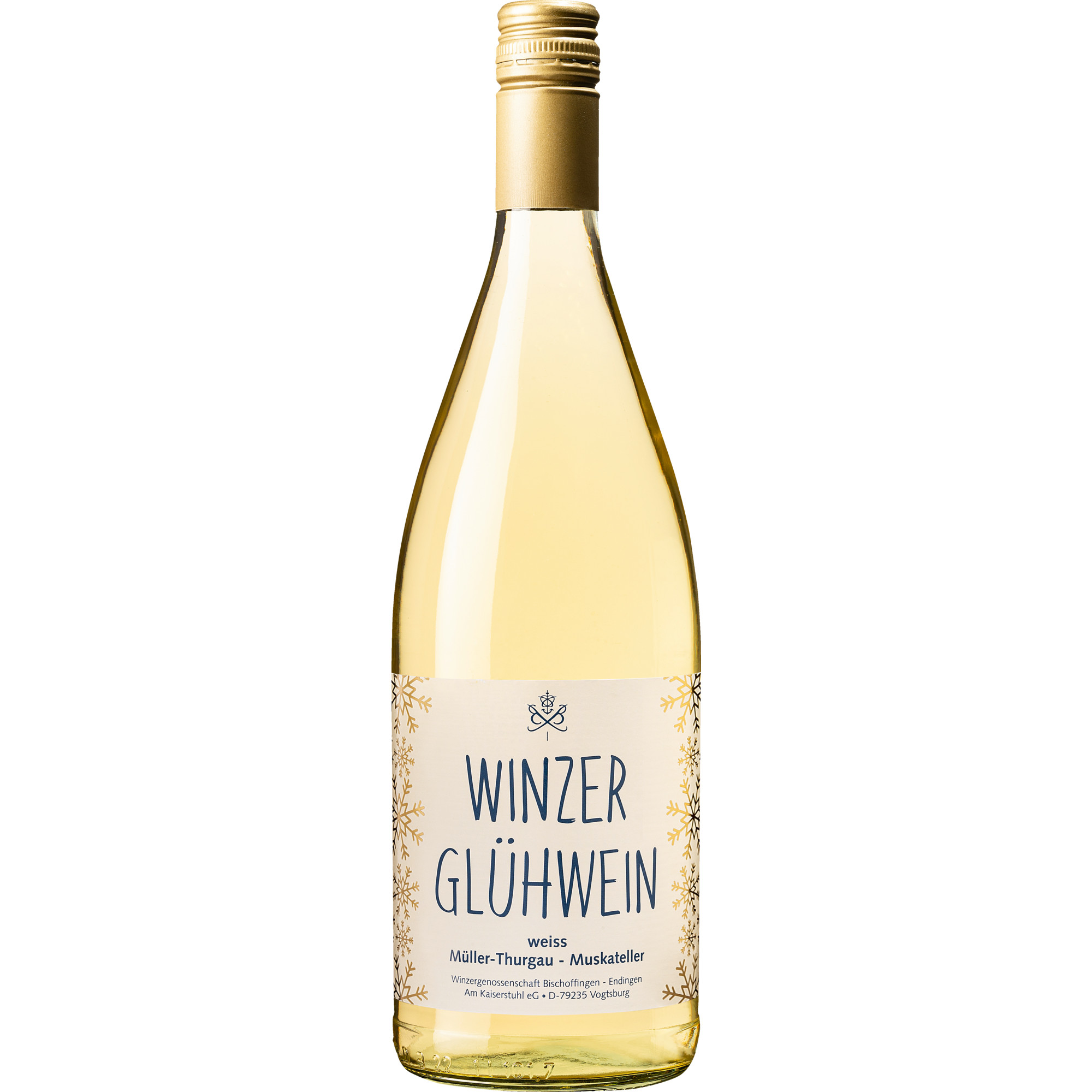 Bischoffinger Winzerglühwein Weiß QbA, Baden, 1 Liter, Baden, Weißwein