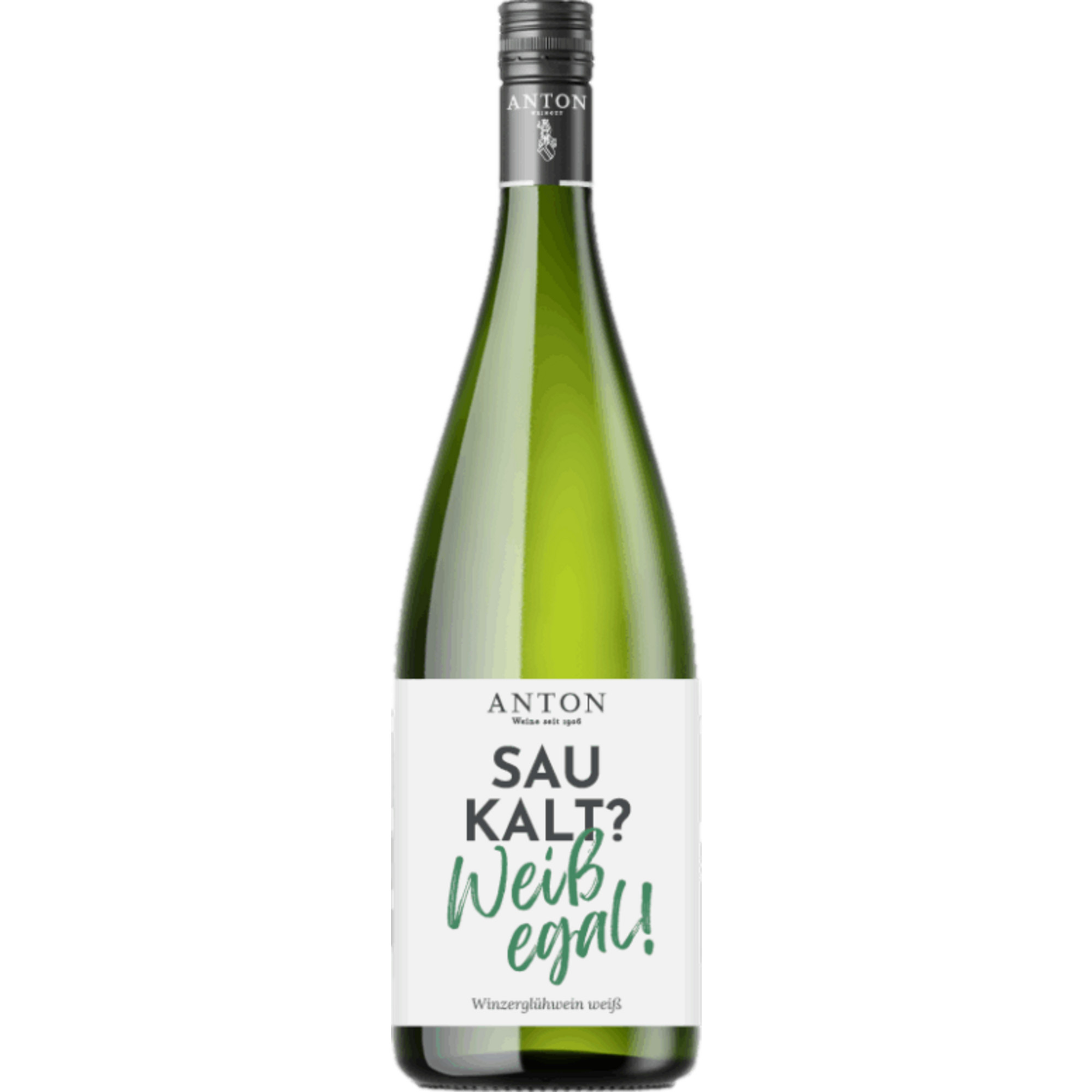 Matthias Anton Weisser Winzerglühwein, Aromatisiertes weinhaltiges Getränk, 1 Liter, Pfalz, Weißwein