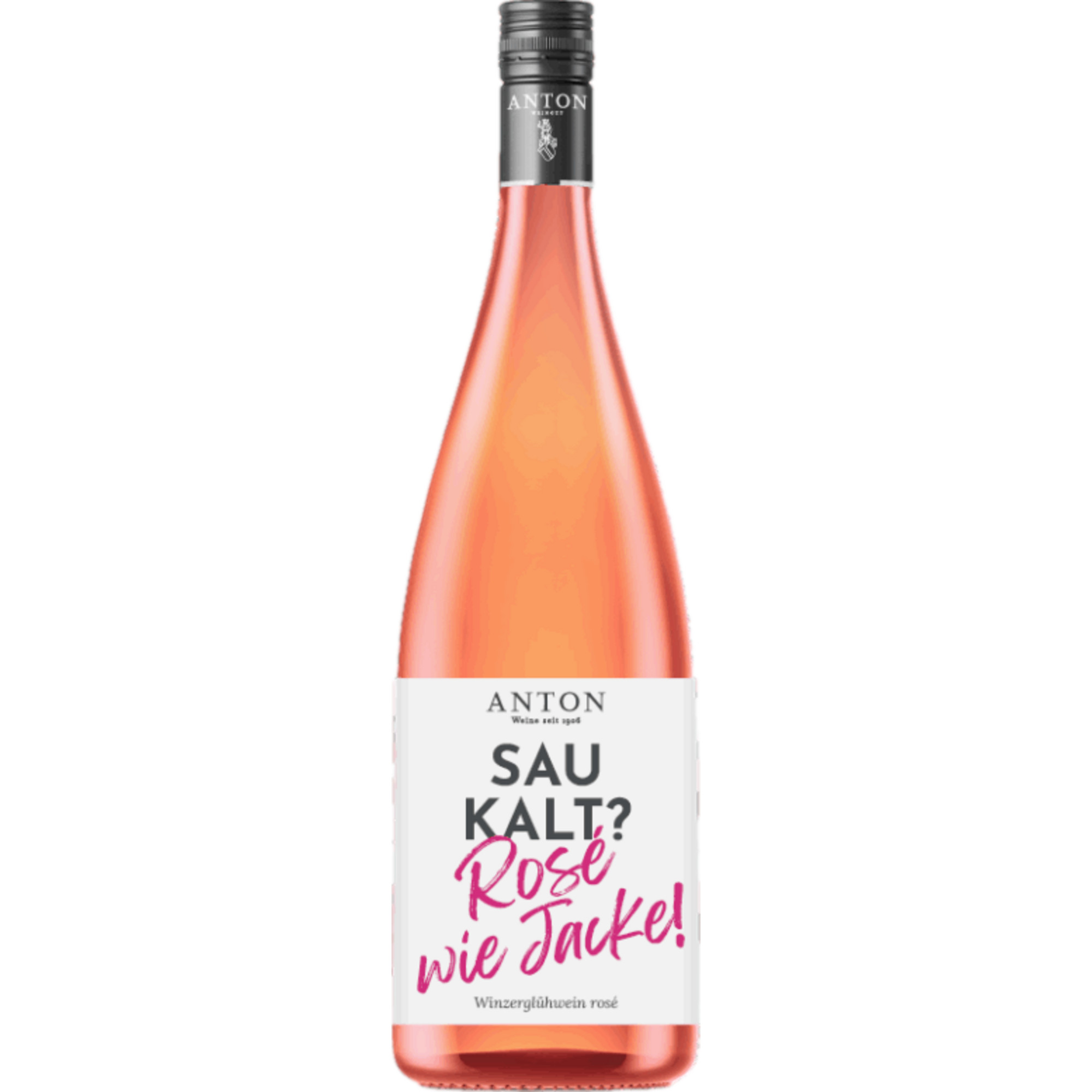 Matthias Anton Rosé Winzerglühwein, Aromatisiertes weinhaltiges Getränk, 1 Liter, Pfalz, Roséwein