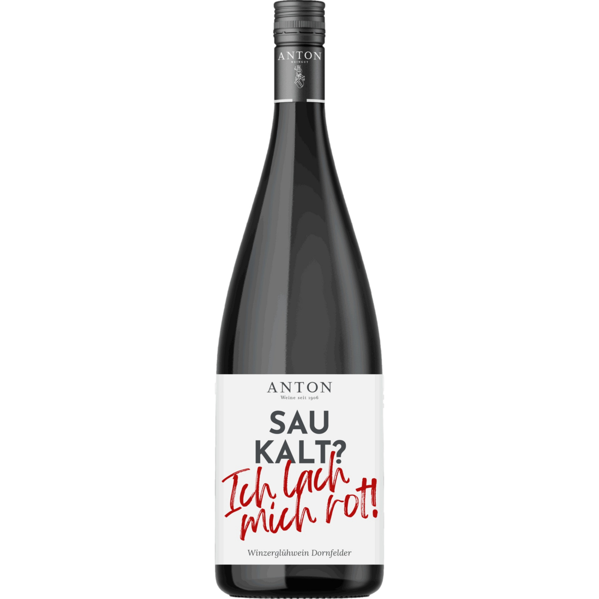 Matthias Anton Dornfelder Winzerglühwein, Aromatisiertes weinhaltiges Getränk, 1 Liter, Pfalz, Rotwein