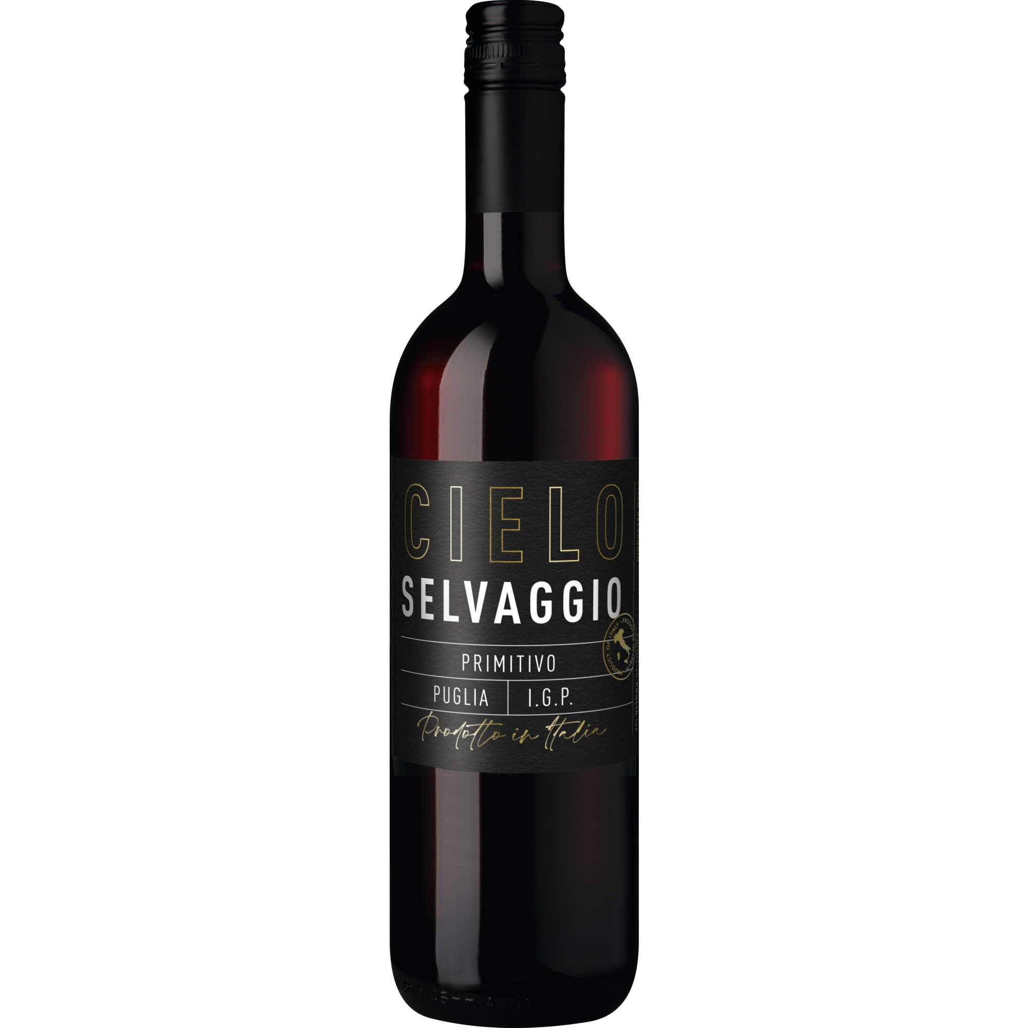 Cielo Selvaggio Primitivo, Puglia IGP, Apulien, 2024, Rotwein