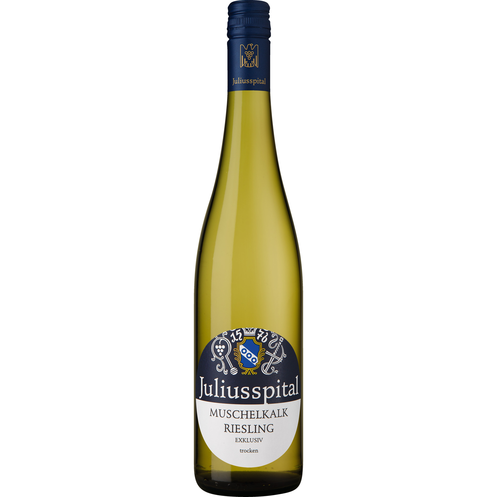 Juliusspital Riesling vom Muschelkalk Exklusiv, Trocken, Franken, Franken, 2025, Weißwein