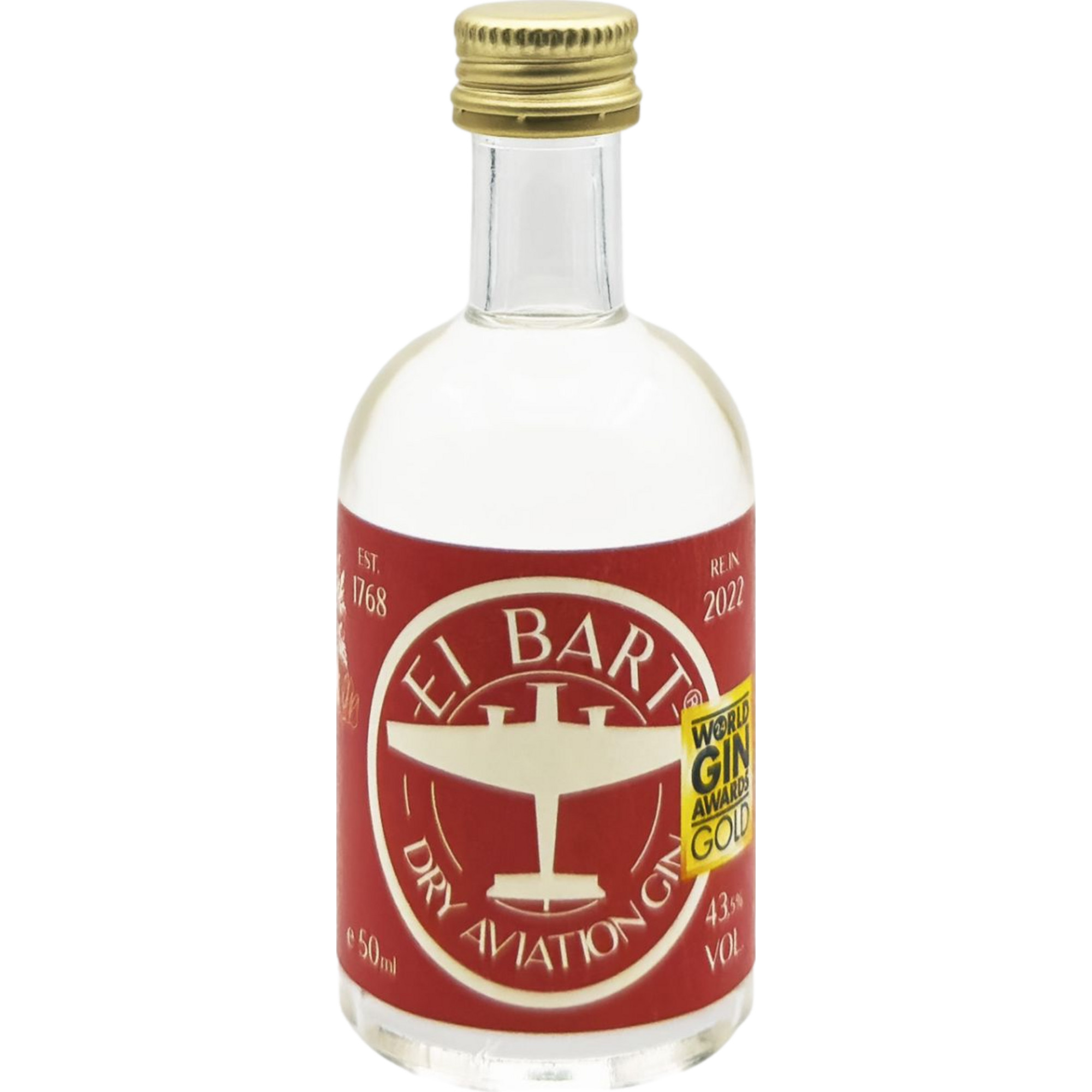 El Bart Dry Aviation Gin Mini