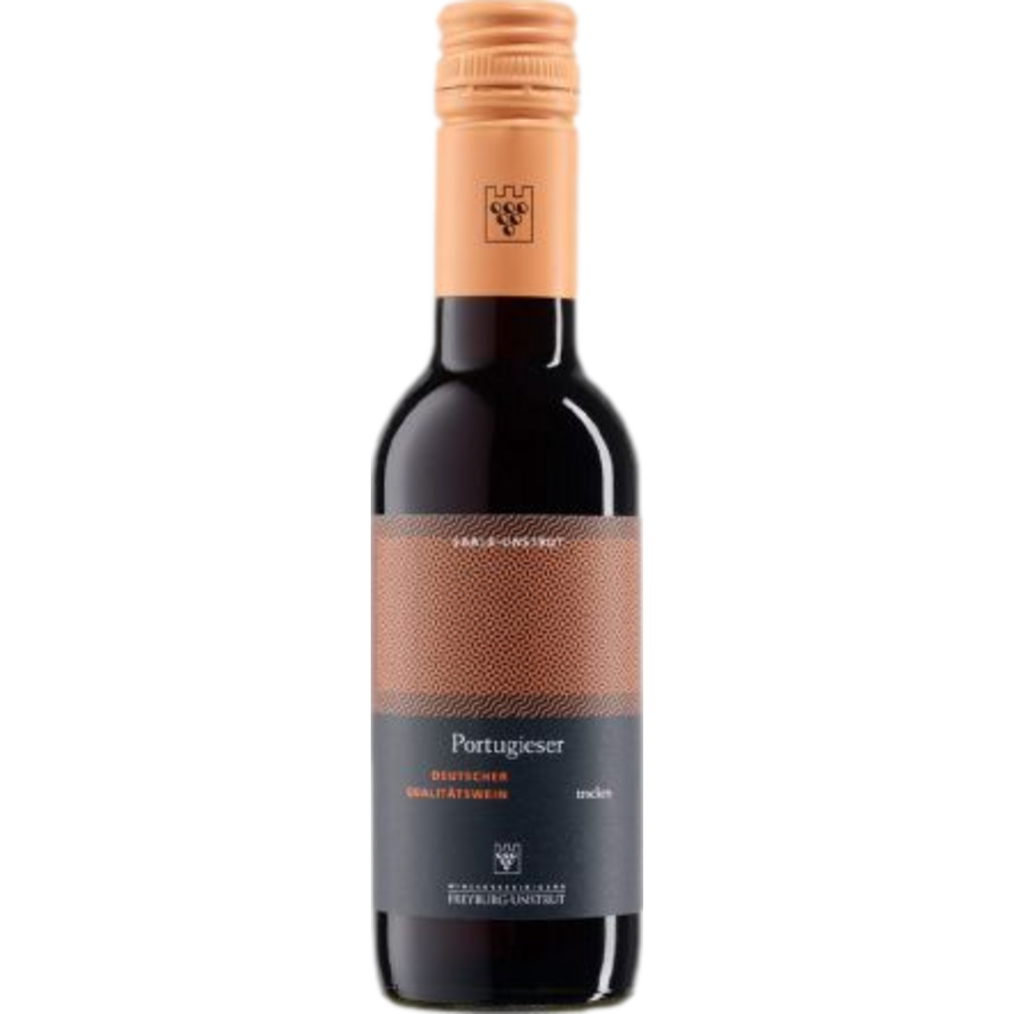 Winzervereinigung Freyburg Portugieser, Trocken, Saale-Unstrut, 0,25 L, Saale-Unstrut, 2023, Rotwein