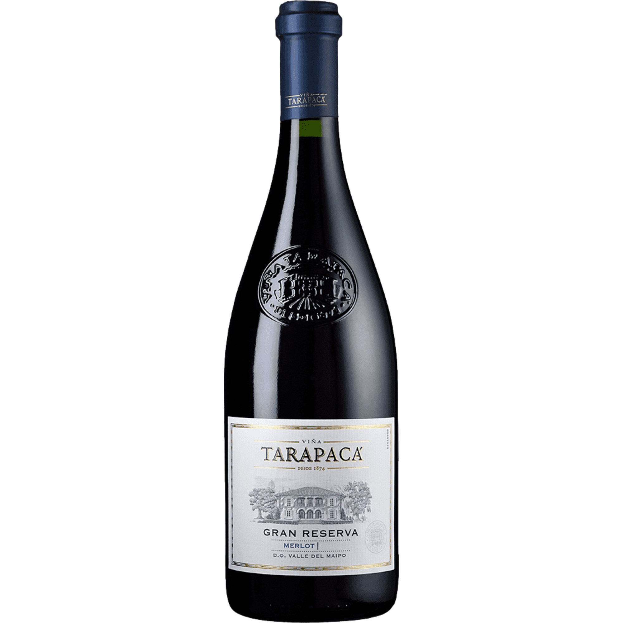 Tarapacá Merlot Gran Reserva, Valle del Maipo, Maipo Valley, 2022, Rotwein