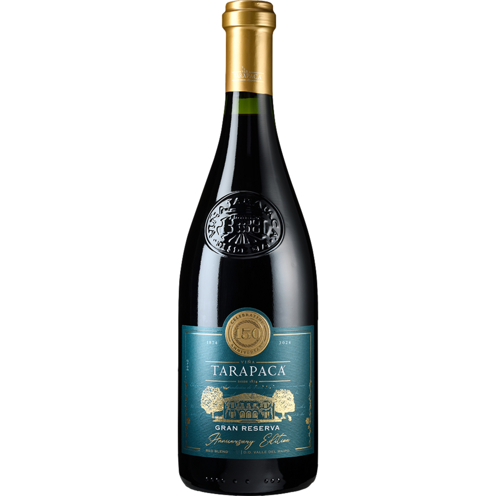Tarapacá Anniversary 150 Red blend Gran Reserva, Valle del Maipo, Maipo Valley, 2022, Rotwein