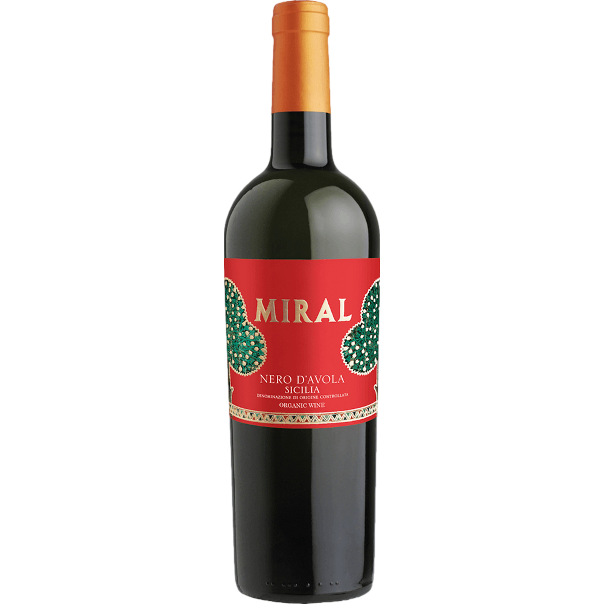 Miral Nero d'Avola Bio, Sicilia DOC, Sizilien, 2023, Rotwein