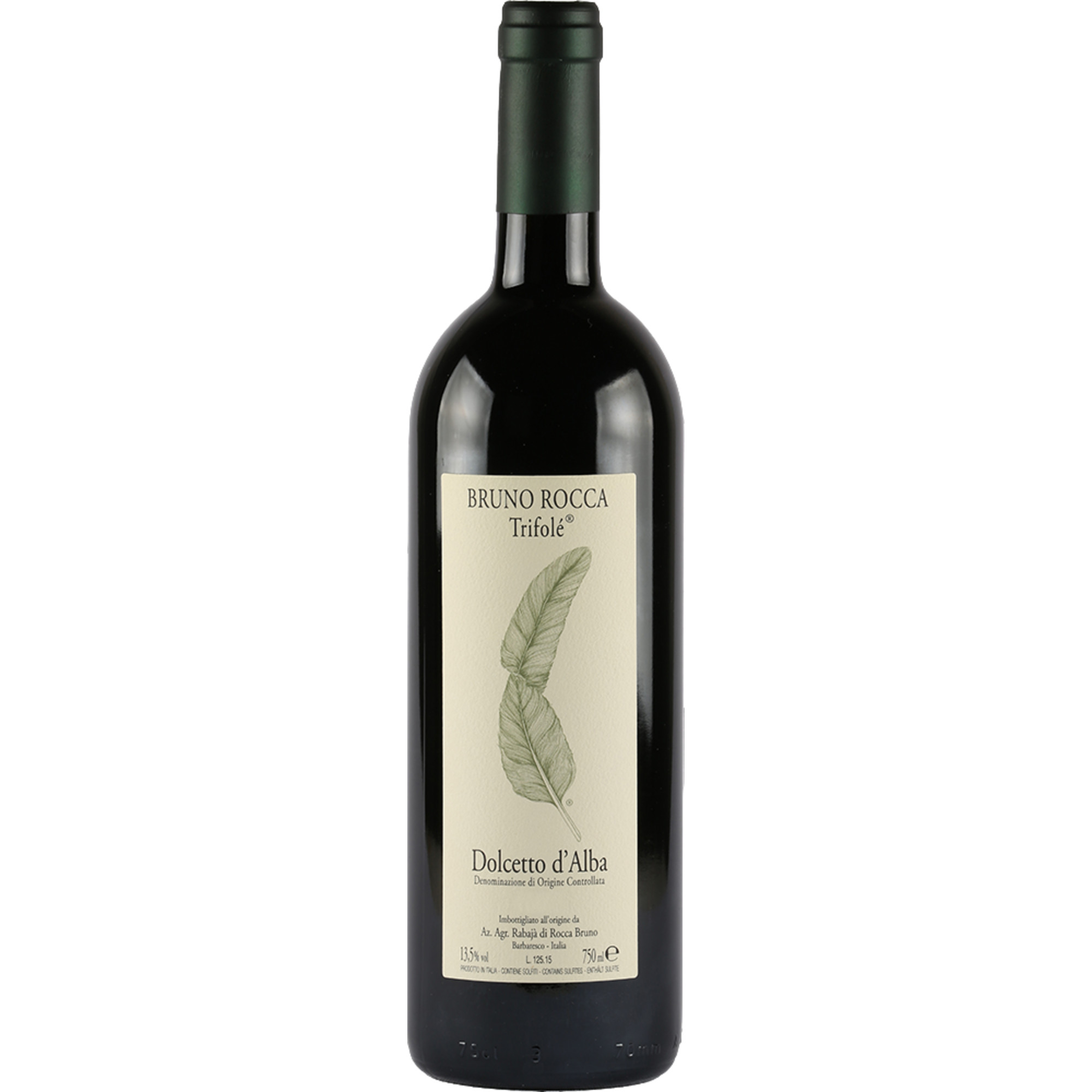 Bruno Rocca Trifolé, Dolcetto d'Alba DOC, Piemont, 2024, Rotwein