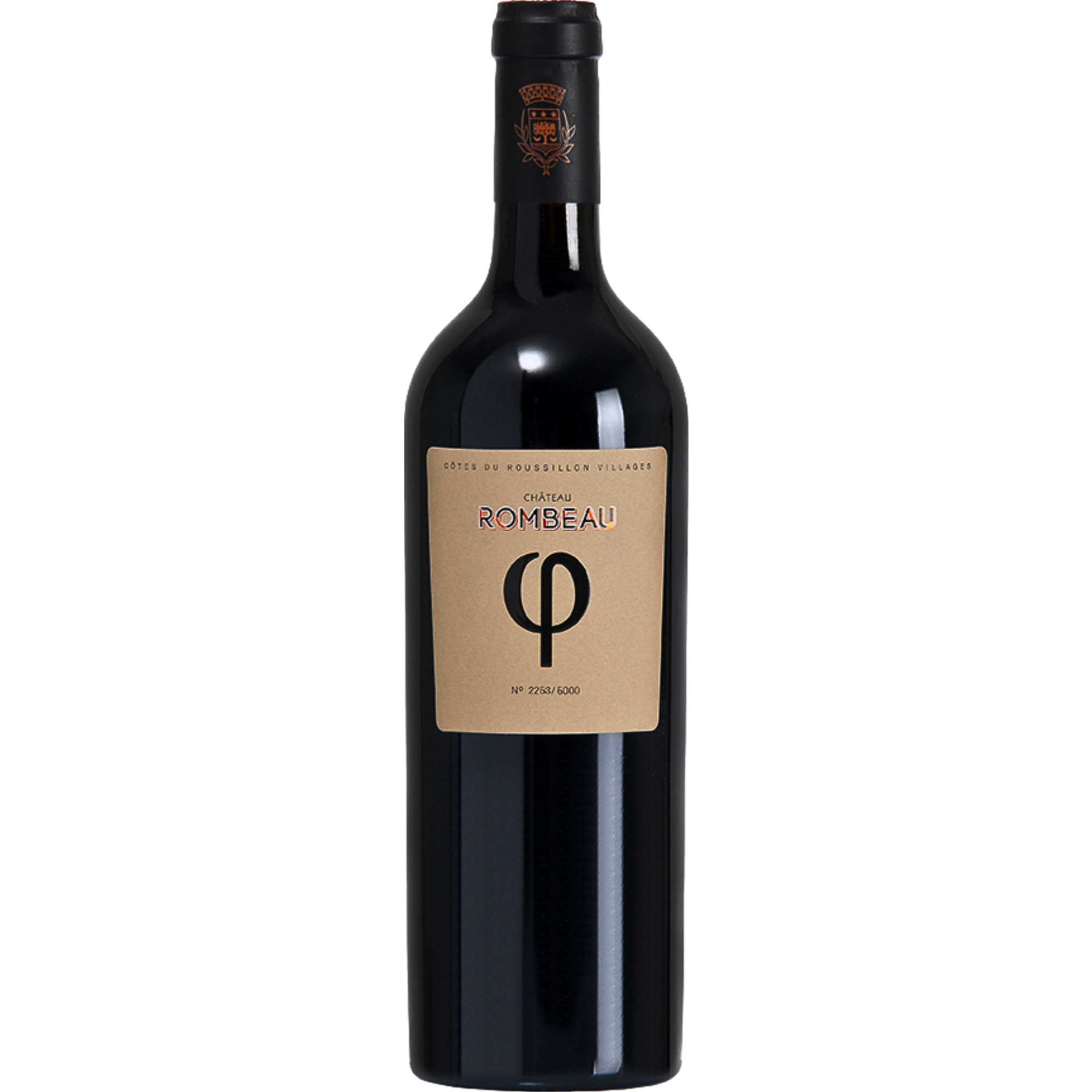 Domaine de Rombeau Cuveé Phi, Côtes du Roussillon Villages AOP, Languedoc-Roussillon, 2021, Rotwein