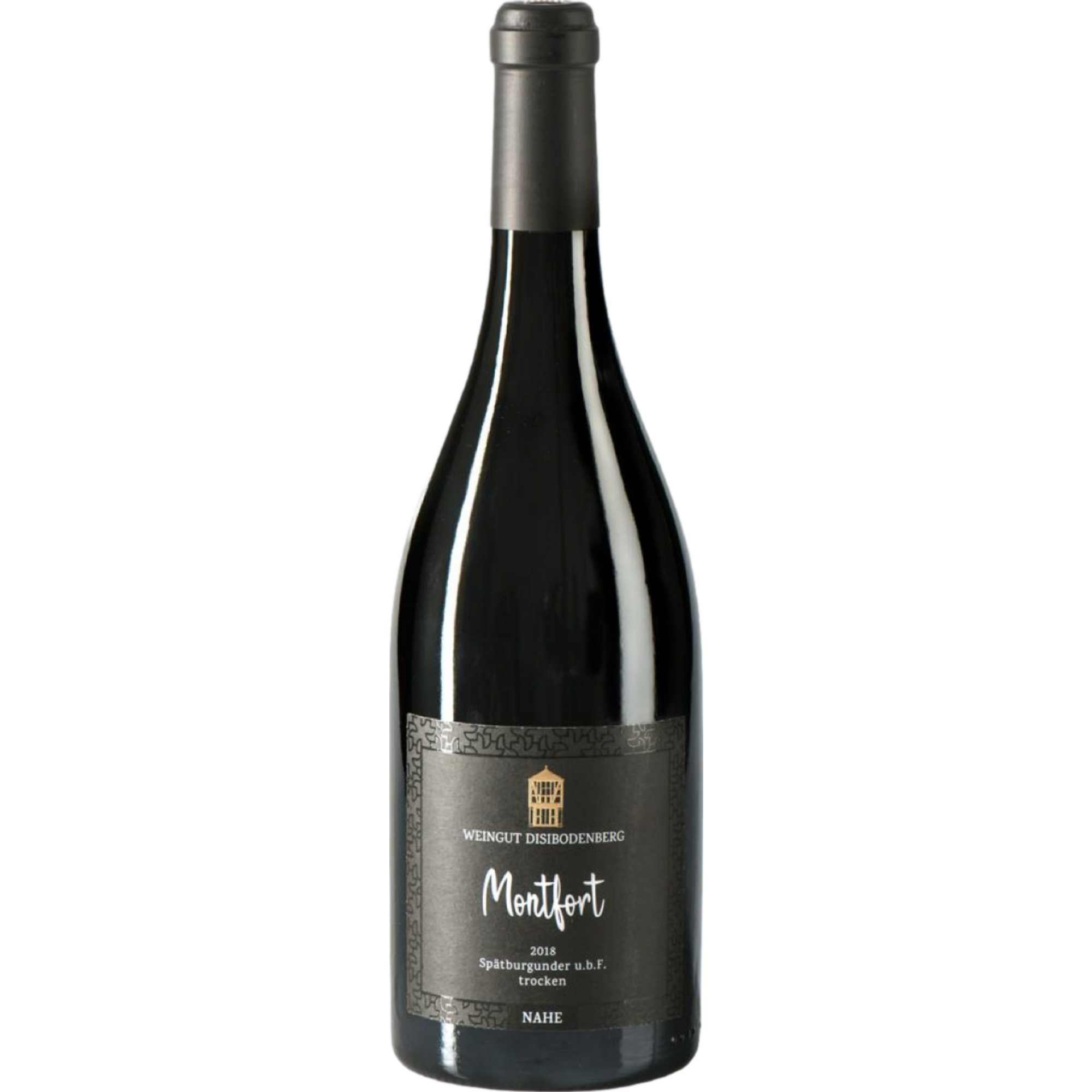 Montfort Spätburgunder U.b.F., Nahe, Trocken, Nahe, 2018, Rotwein