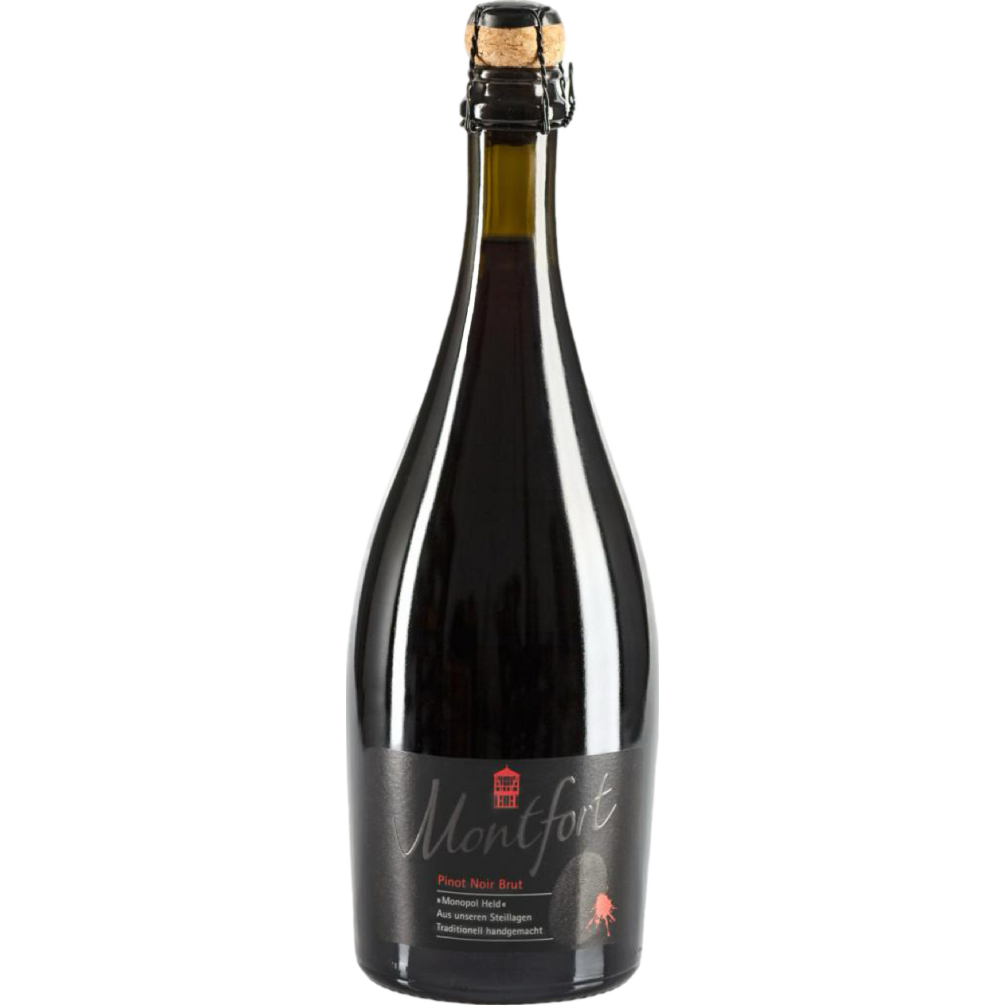 Montfort Pinot Noir Rot Sekt, Nahe, Brut, Nahe, 2021, Rotwein