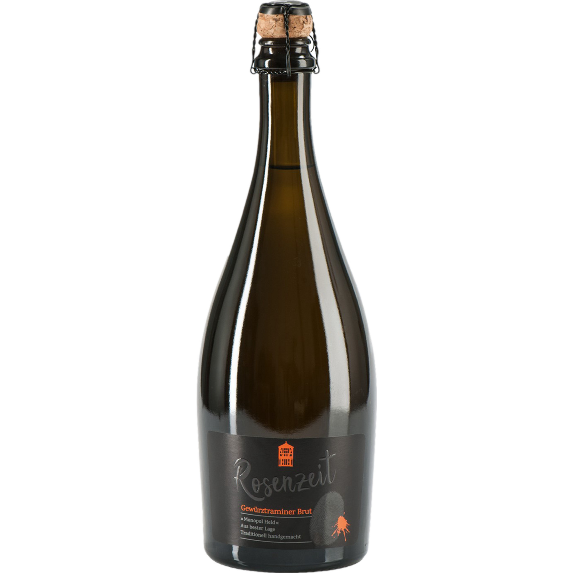 Rosenzeit Gewürztraminer Sekt, Nahe, Brut, Nahe, 2021, Weißwein