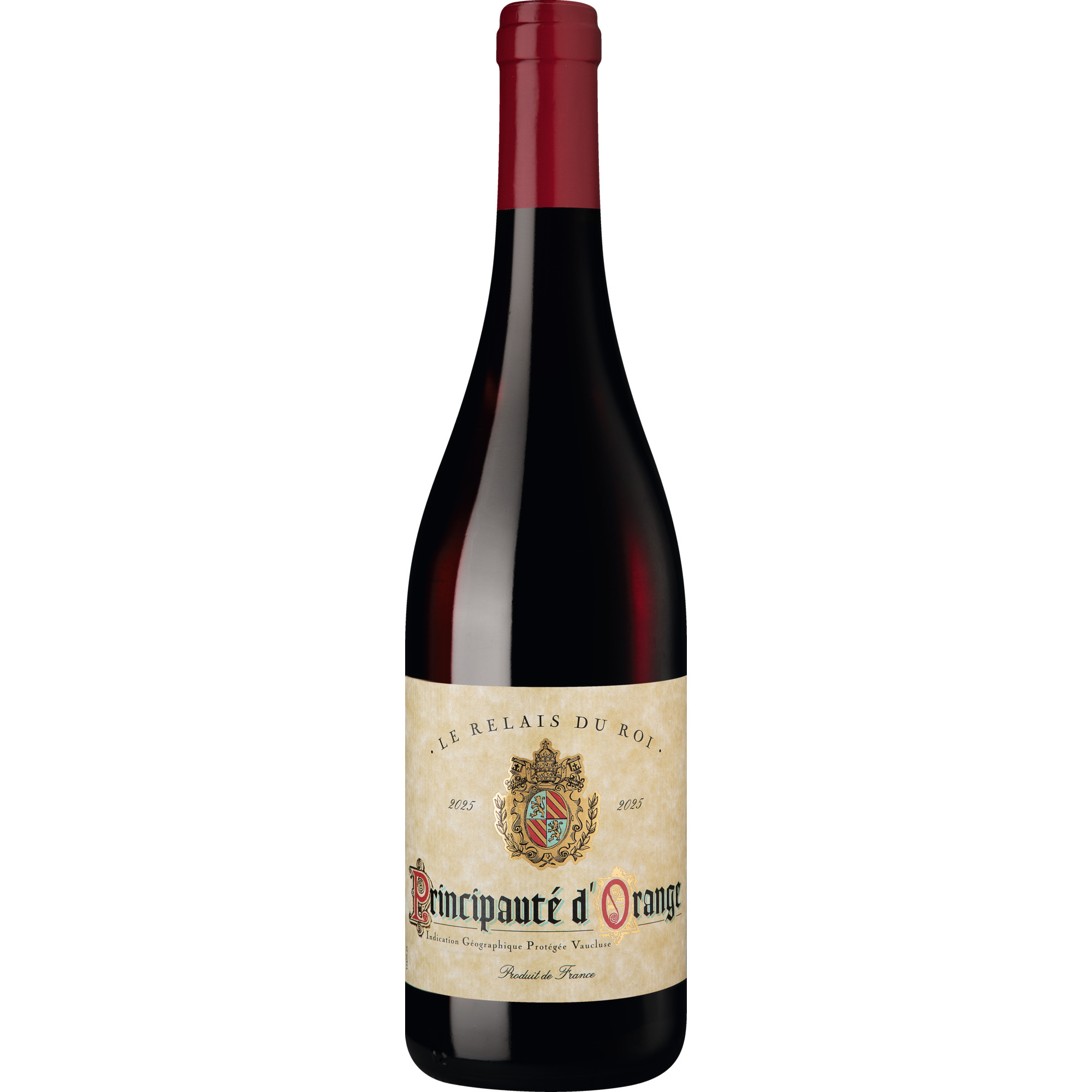 Relais du Roi Principauté d'Orange, Principauté d'Orange Vaucluse IGP, Rhône, 2025, Rotwein