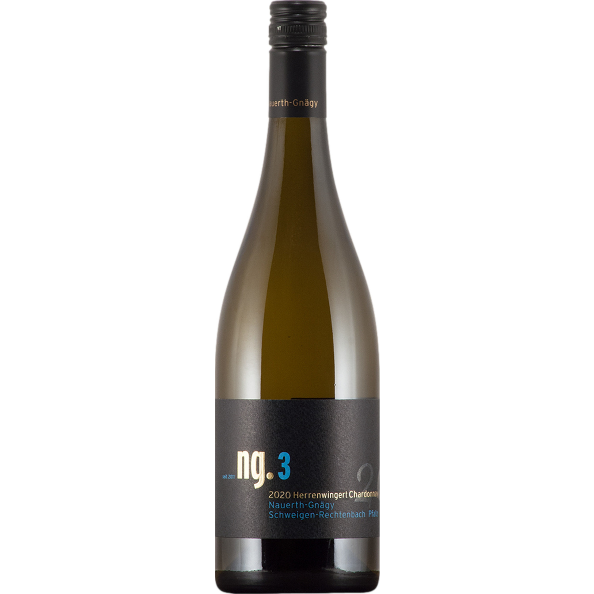 Nauerth-Gnägy ng.3 Herrenwingert Chardonnay, Trocken, Pfalz, Pfalz, 2023, Weißwein