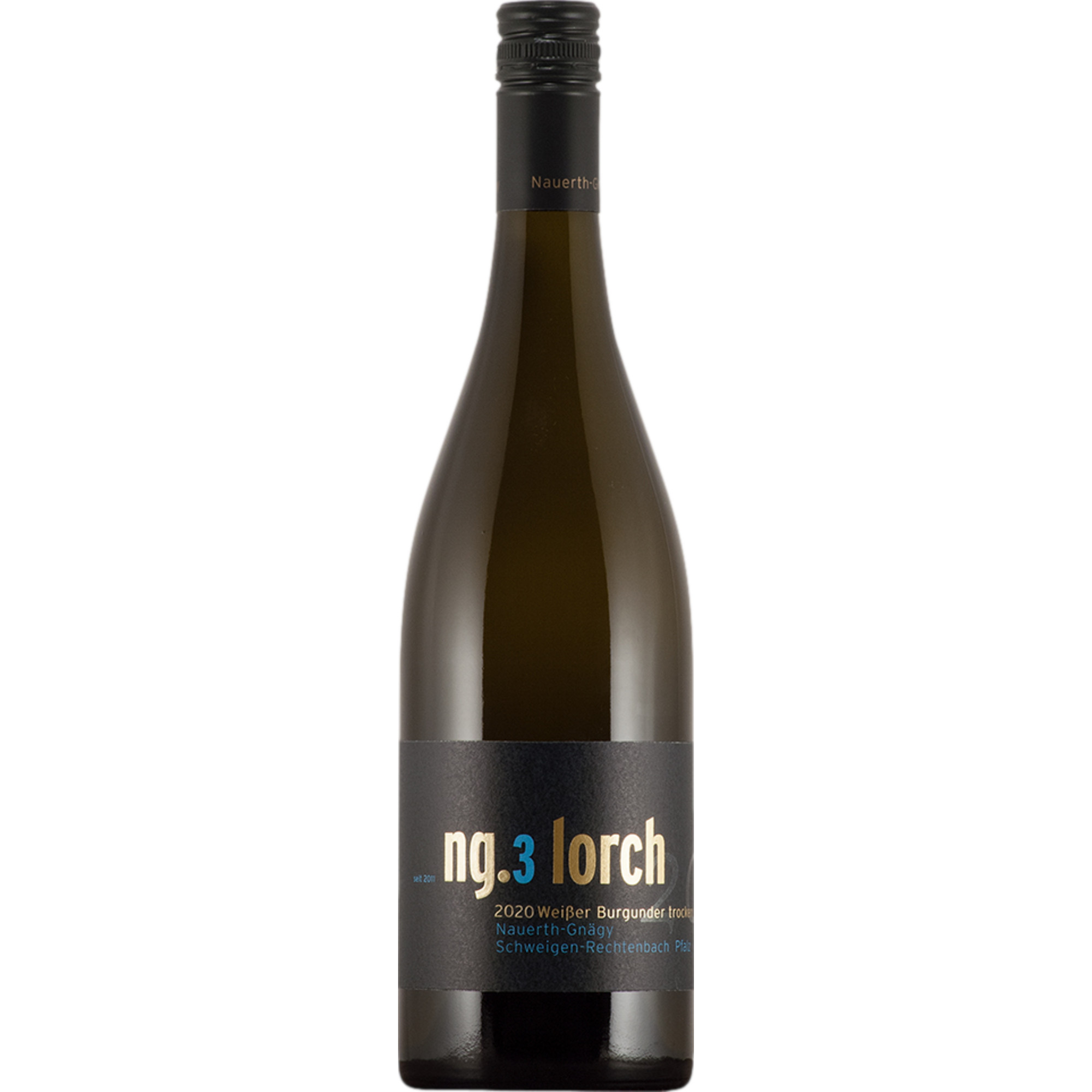 Nauerth-Gnägy ng.3 Lorch Weißer Burgunder, Trocken, Pfalz, Pfalz, 2023, Weißwein