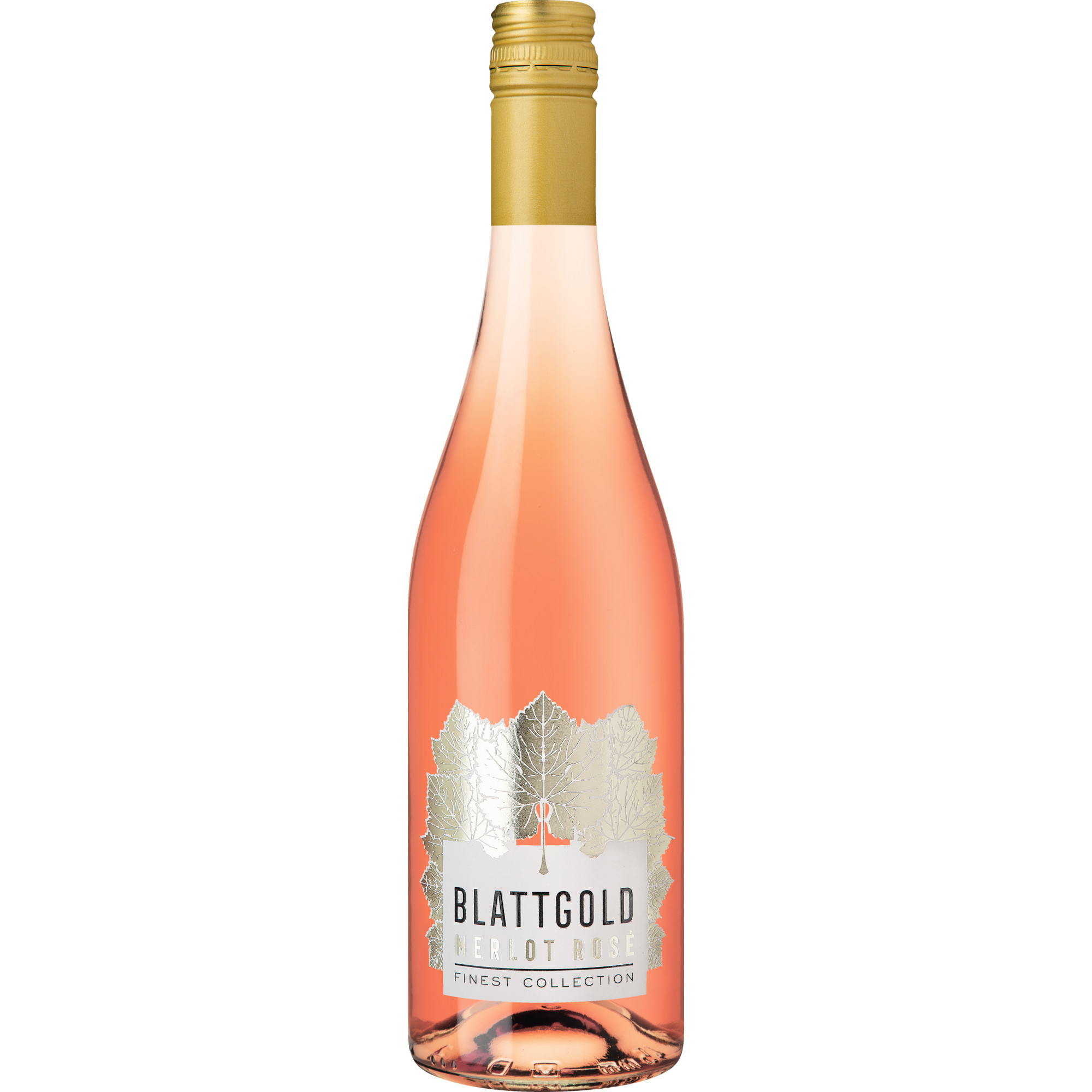 Blattgold Merlot Rosé Finest Collection, Trocken, Pfalz, Pfalz, 2025, Roséwein