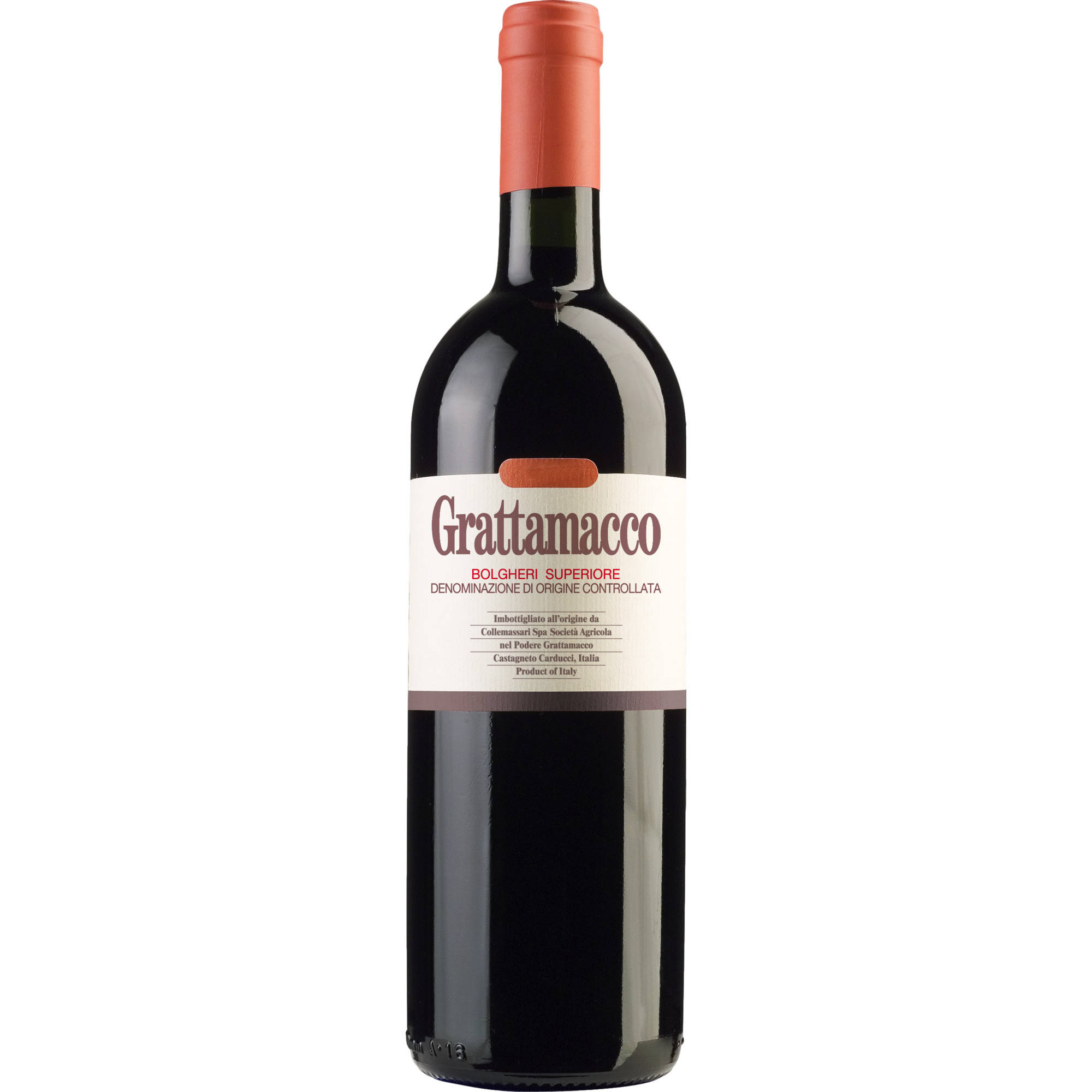 Grattamacco Rosso Superiore, Toscana DOC, Toskana, 2021, Rotwein