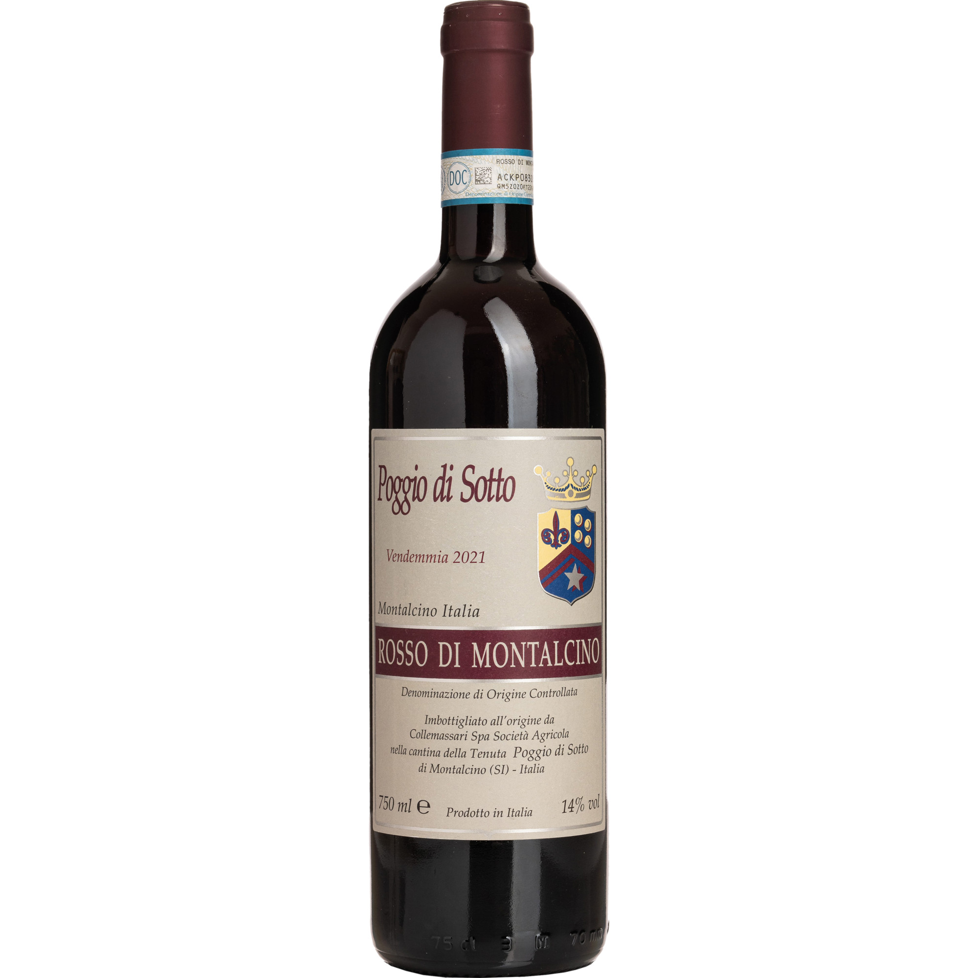 Poggio di Sotto Rosso di Montalcino, Toscana DOC, Toskana, 2020, Rotwein