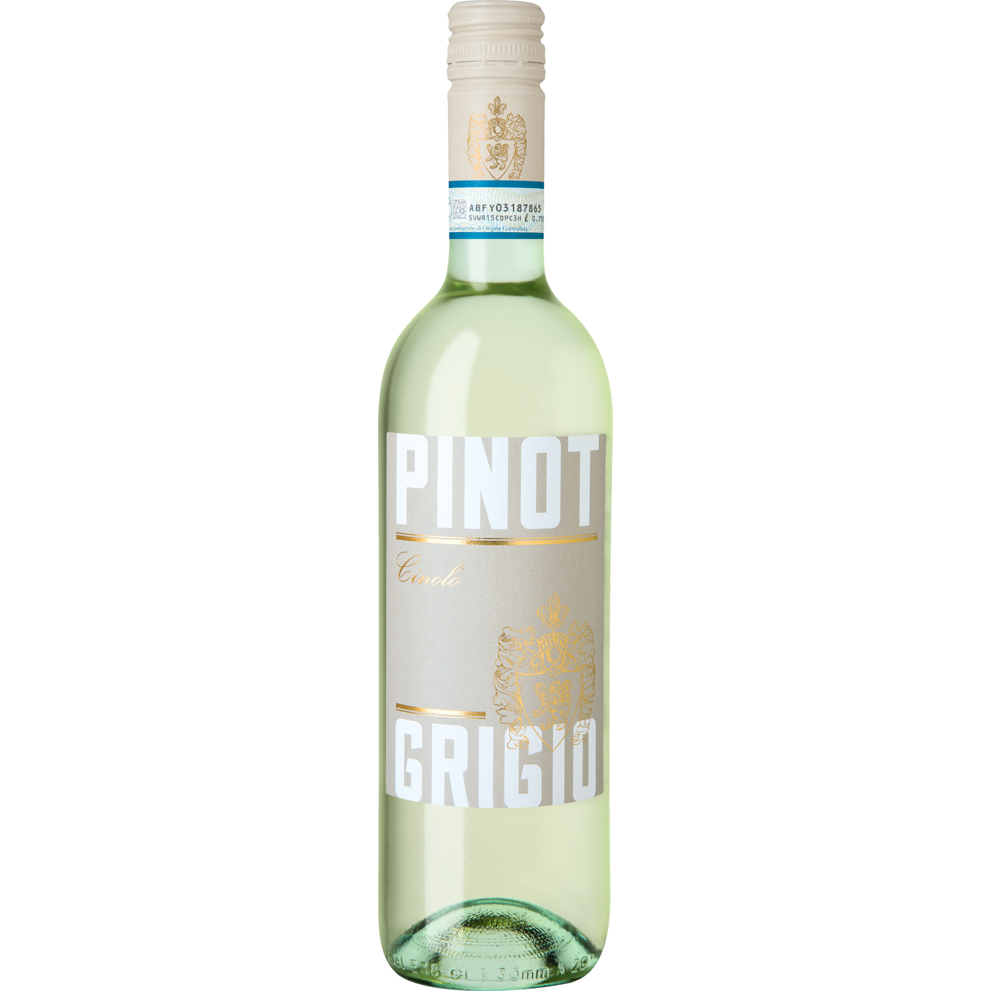Cinolo Pinot Grigio, delle Venezie DOC, Venetien, 2025, Weißwein
