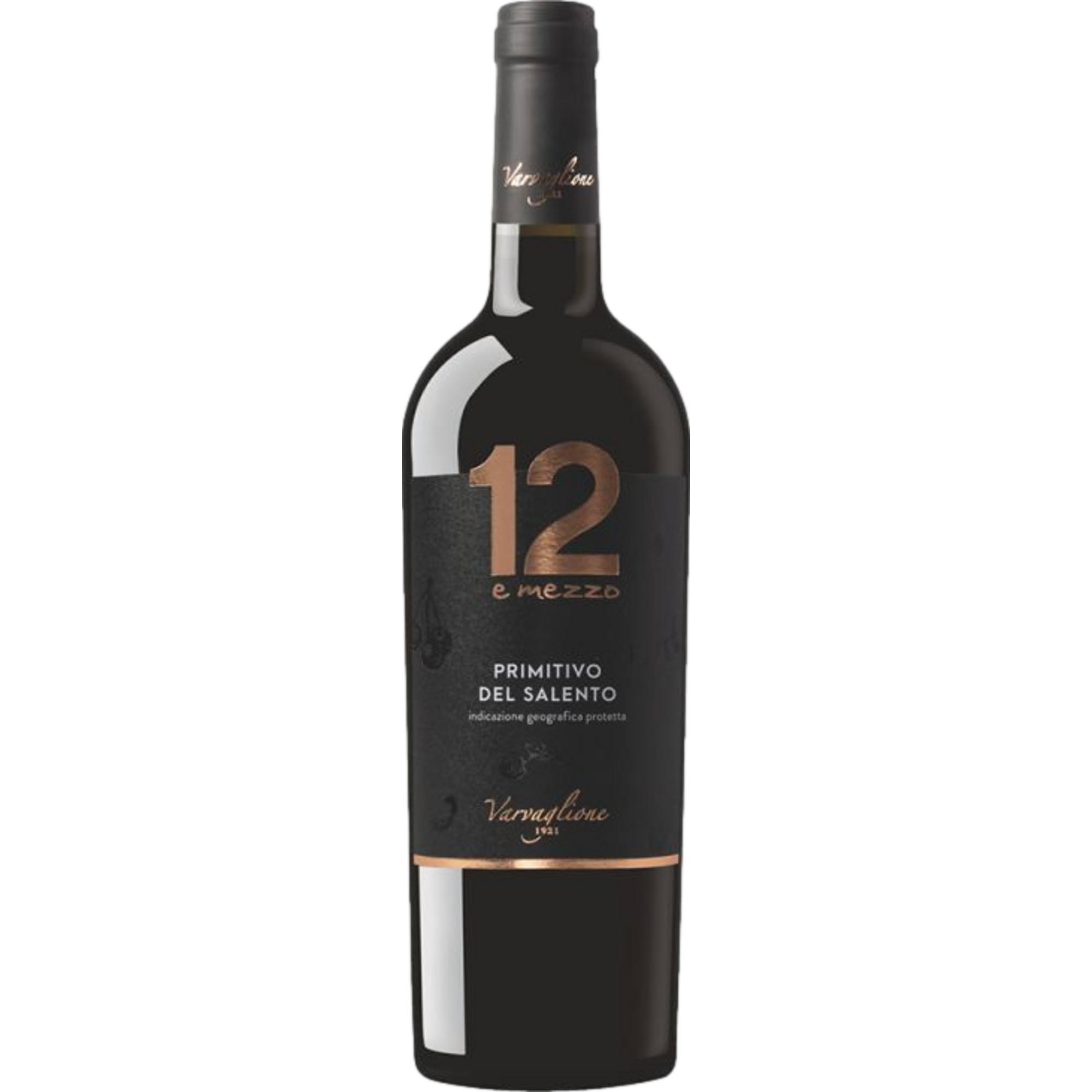 Varvaglione 12 e Mezzo Primitivo del Salento, Salento IGP, Magnum, Apulien, 2022, Rotwein
