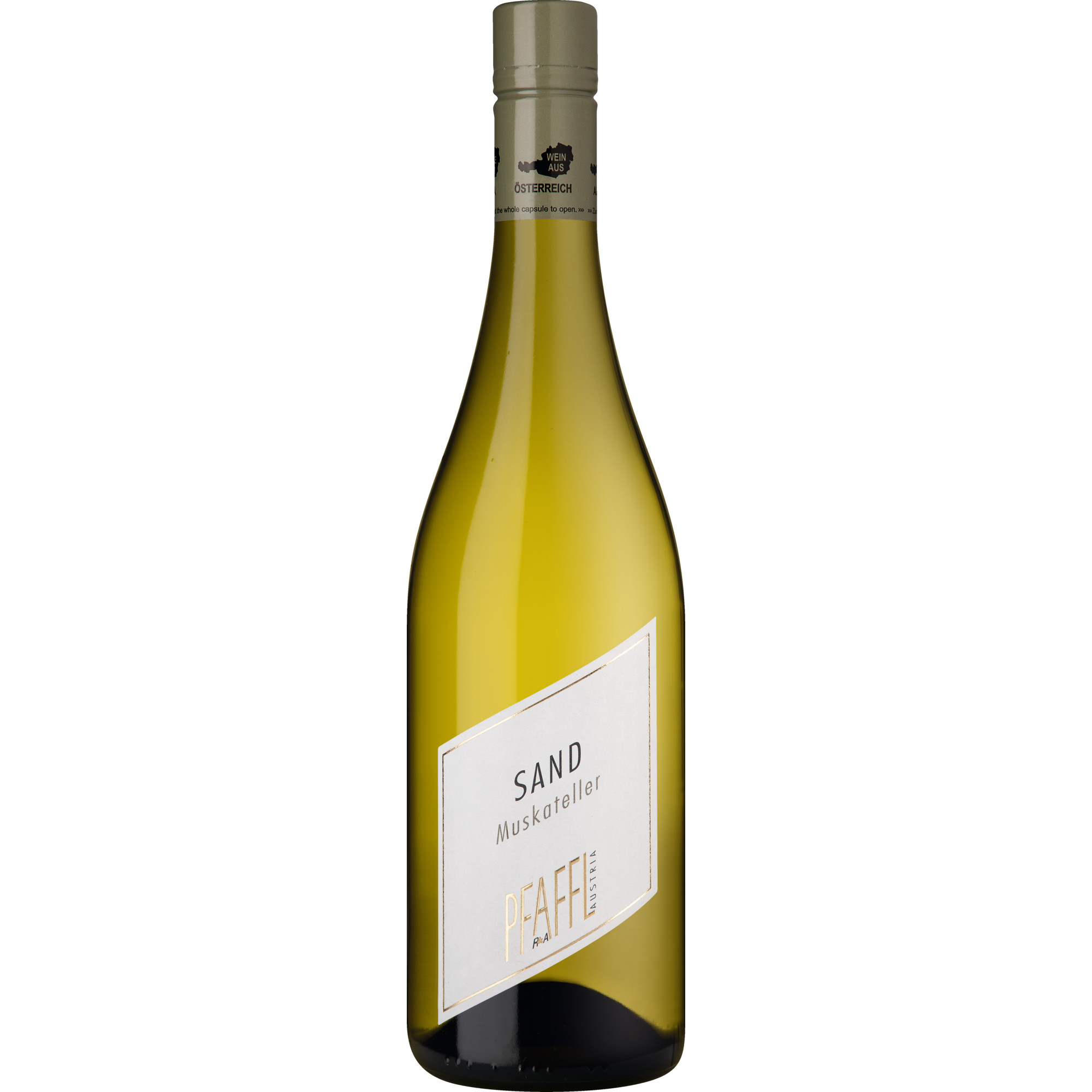 Image of Pfaffl Muskateller Sand, Trocken, Niederösterreich, Niederösterreich, 2024, Weißwein