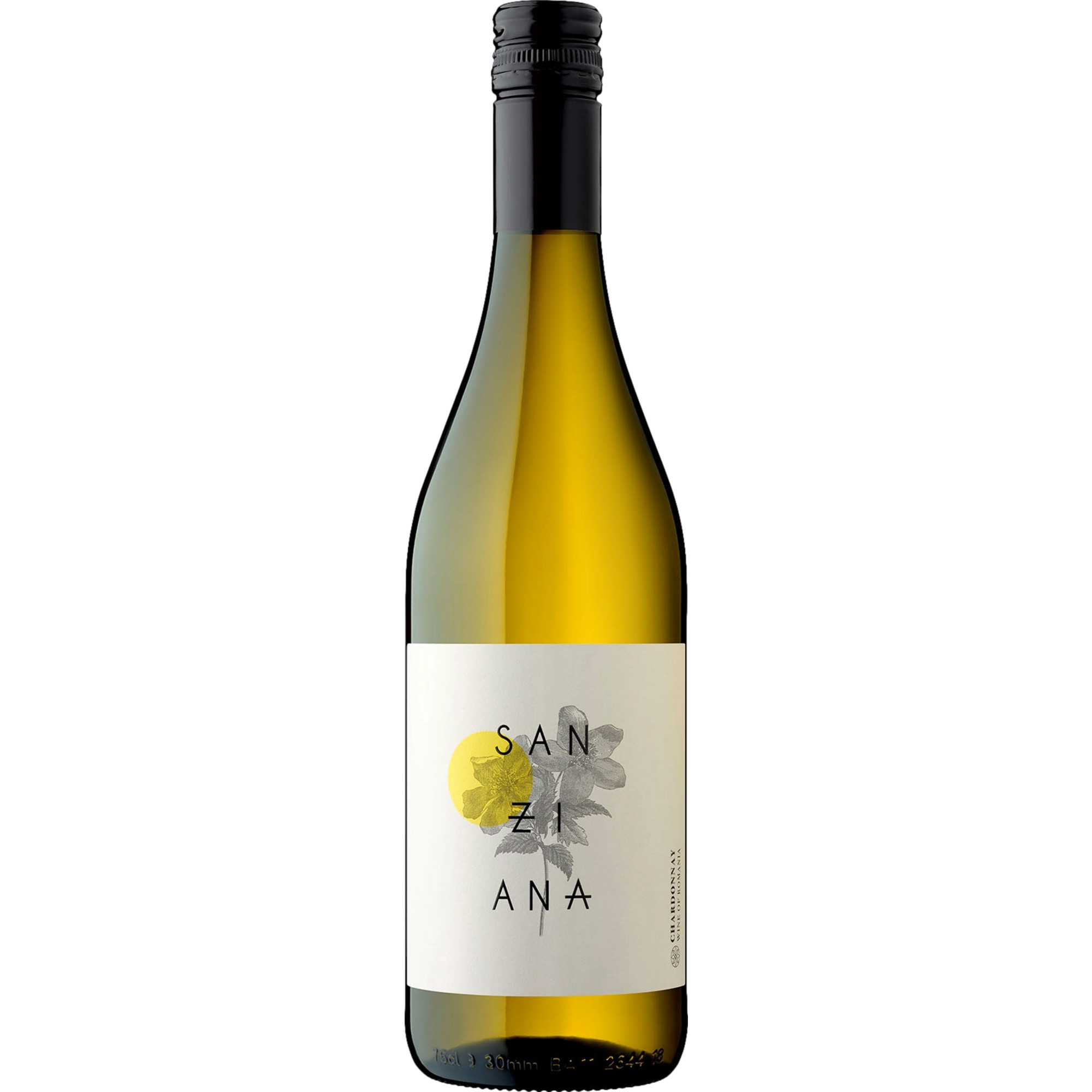 Cramele Recas Sanziana Chardonnay, Banat, Banat, 2023, Weißwein
