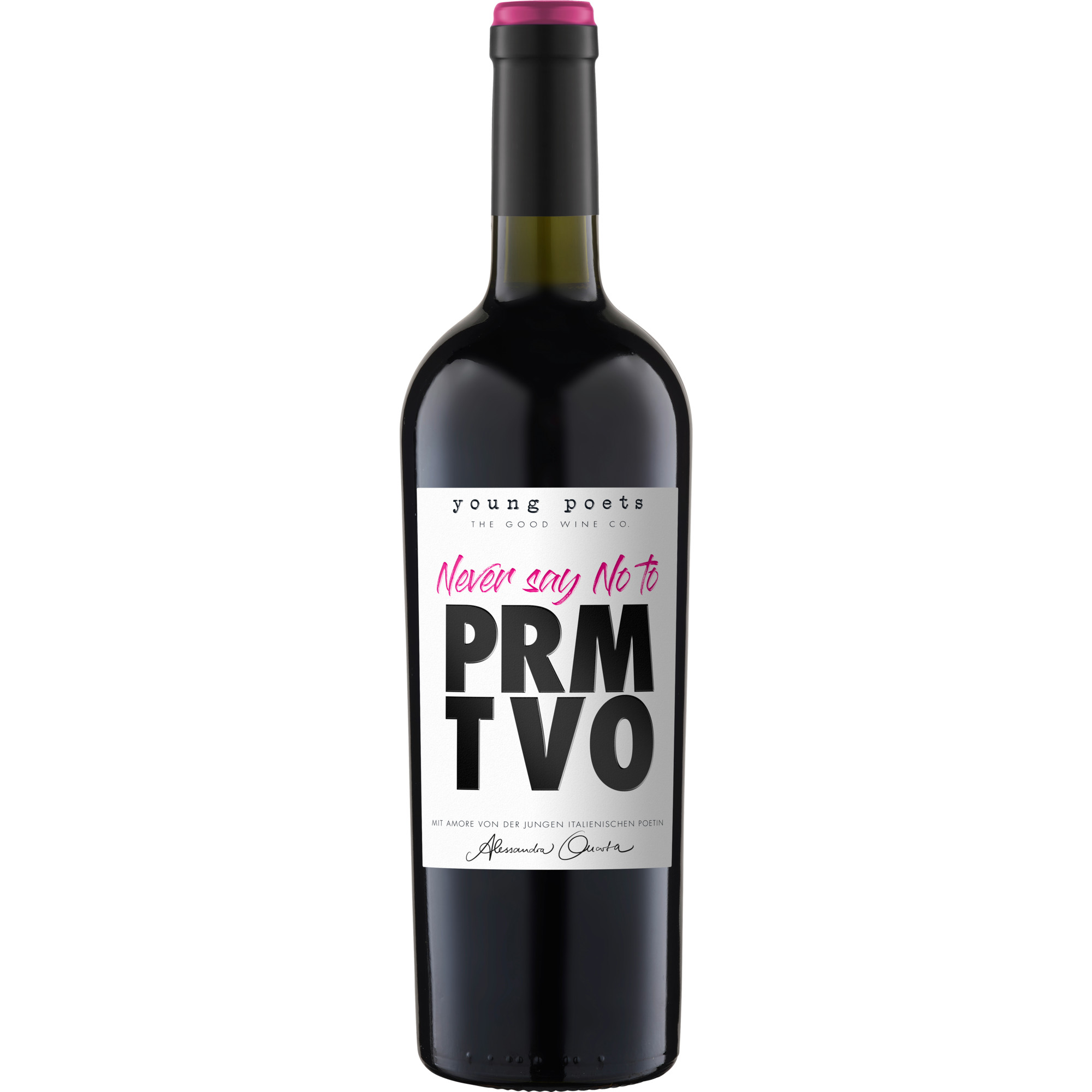 Young Poets Never say no to Primitivo, Puglia IGP, Abruzzen, 2023, Rotwein