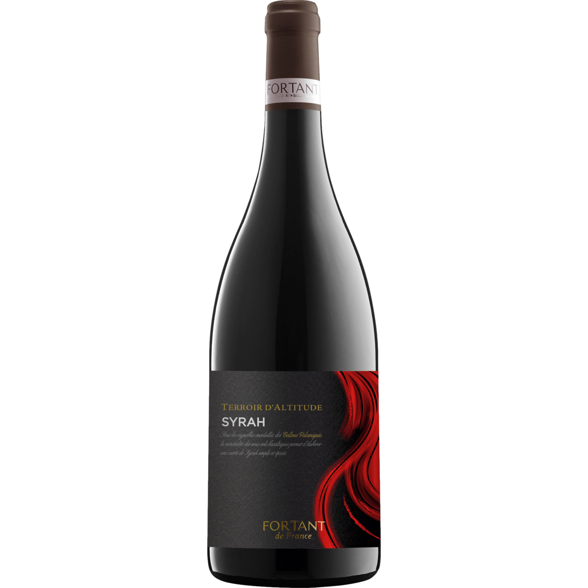 Terroir d'Altitude Syrah, Pays d'Oc IGP, Languedoc-Roussillon, 2023, Rotwein